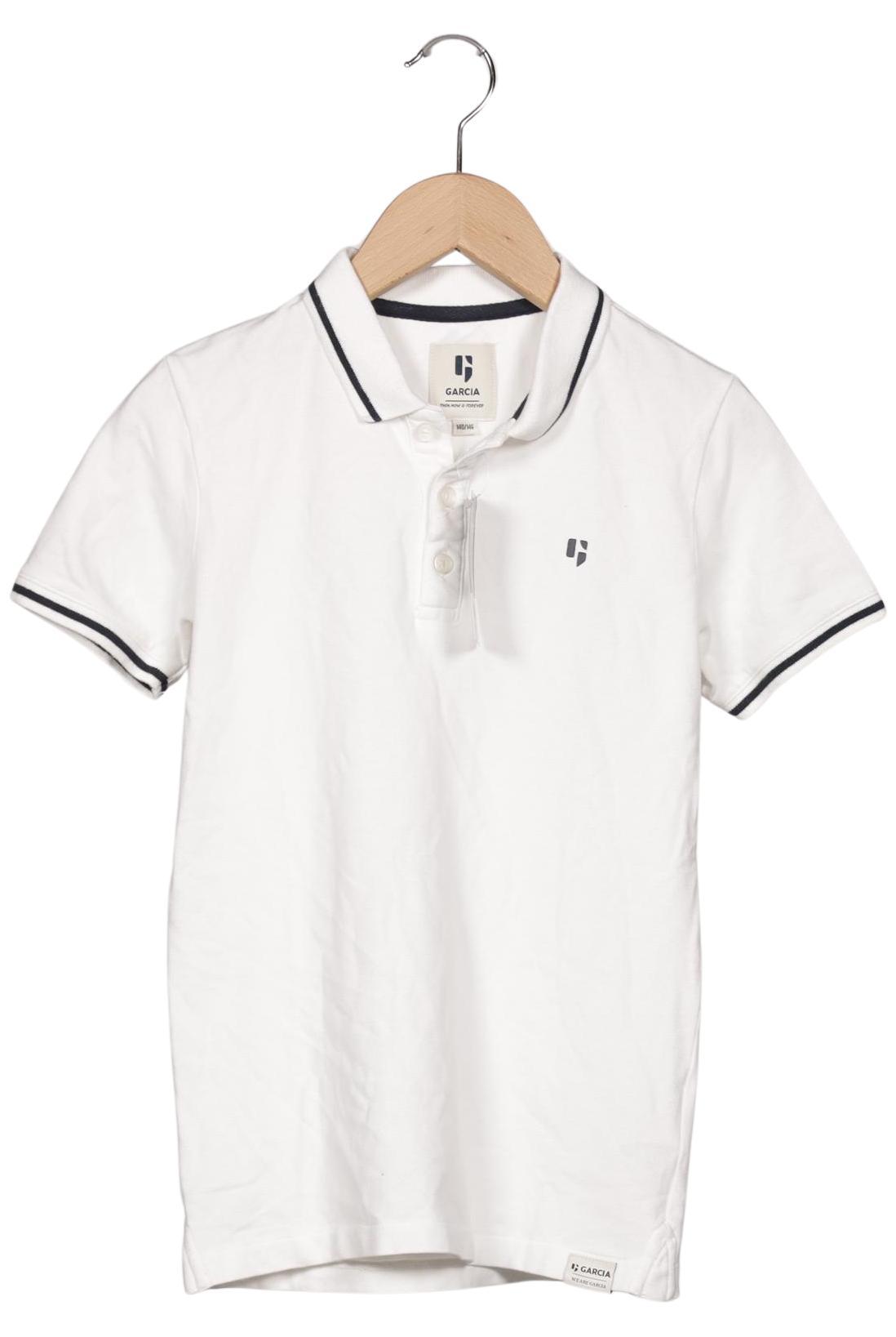 

Garcia Herren Poloshirt, weiß, Gr. 140