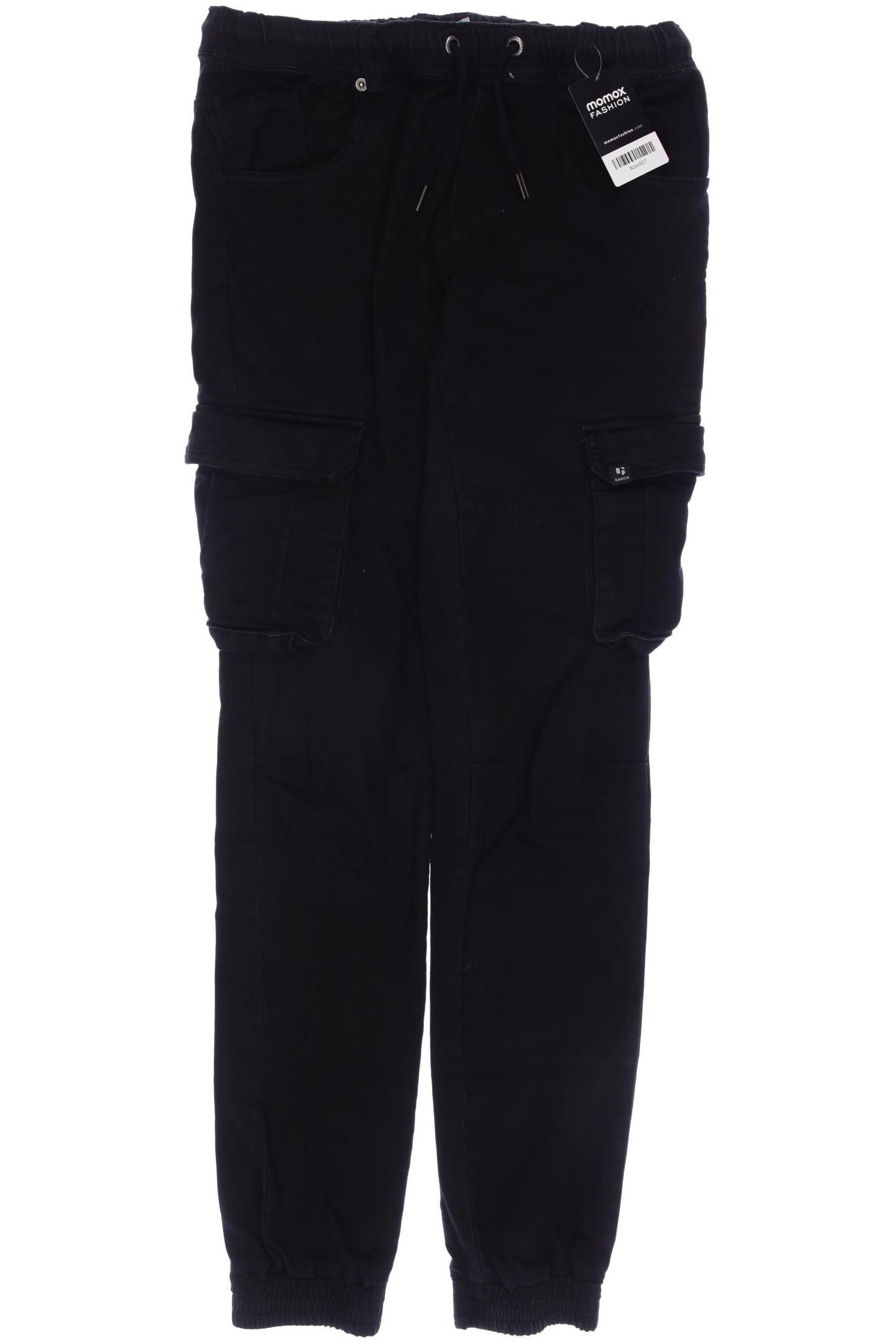 

GARCIA Jungen Stoffhose, schwarz