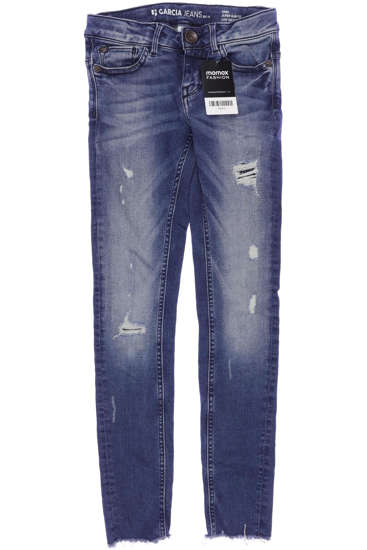 

Garcia Damen Jeans, blau, Gr. 140