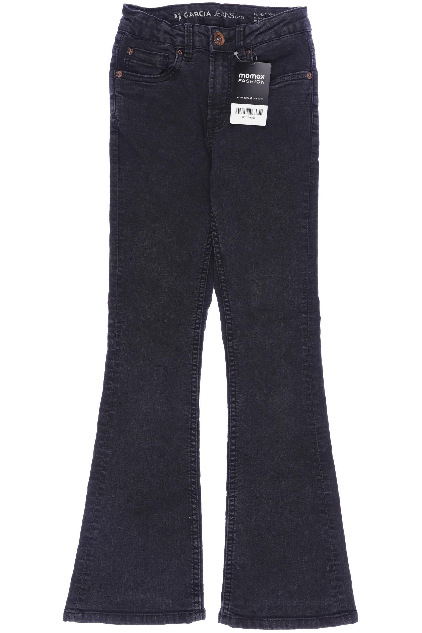 

Garcia Damen Jeans, schwarz, Gr. 140