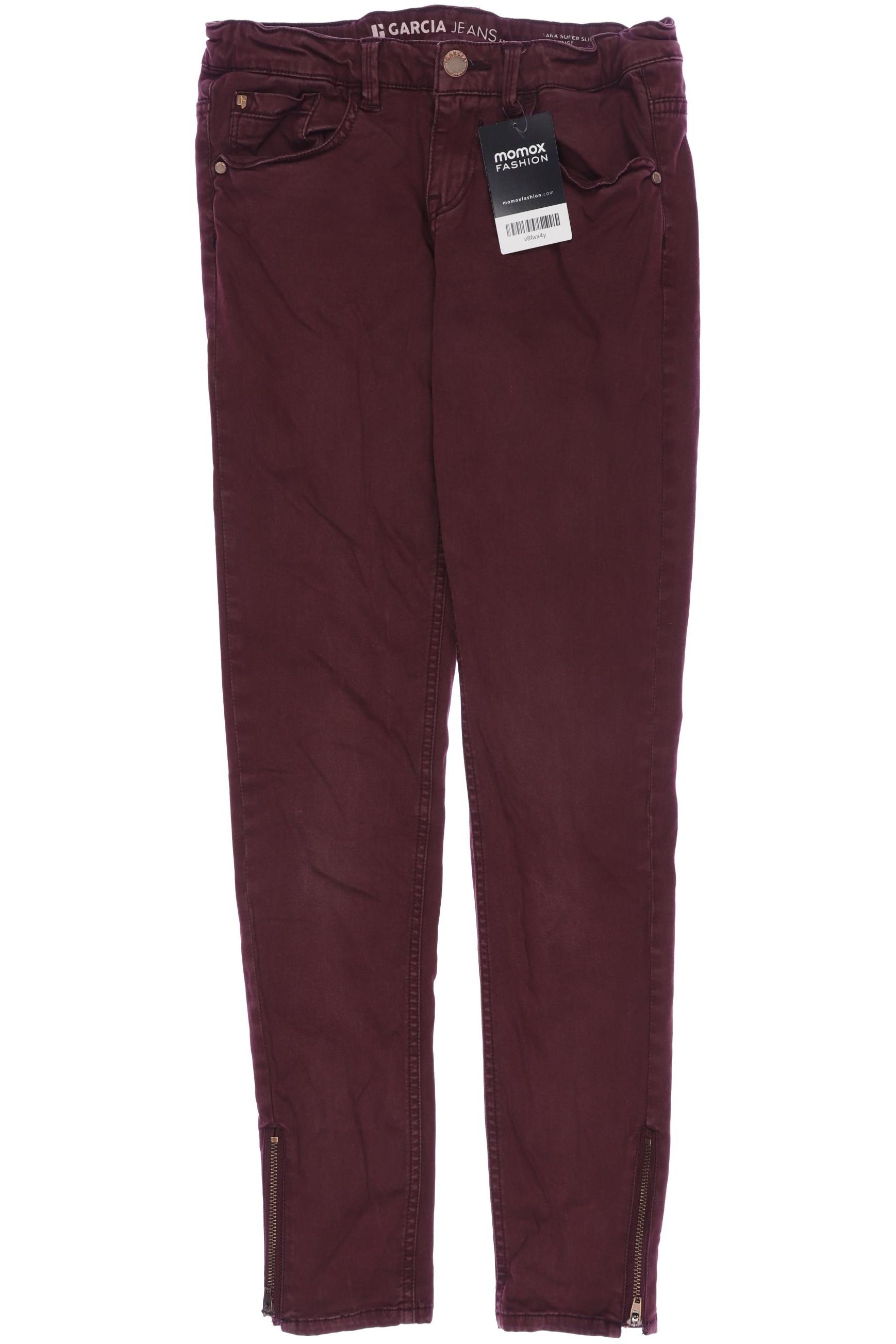 

Garcia Damen Jeans, bordeaux, Gr. 170