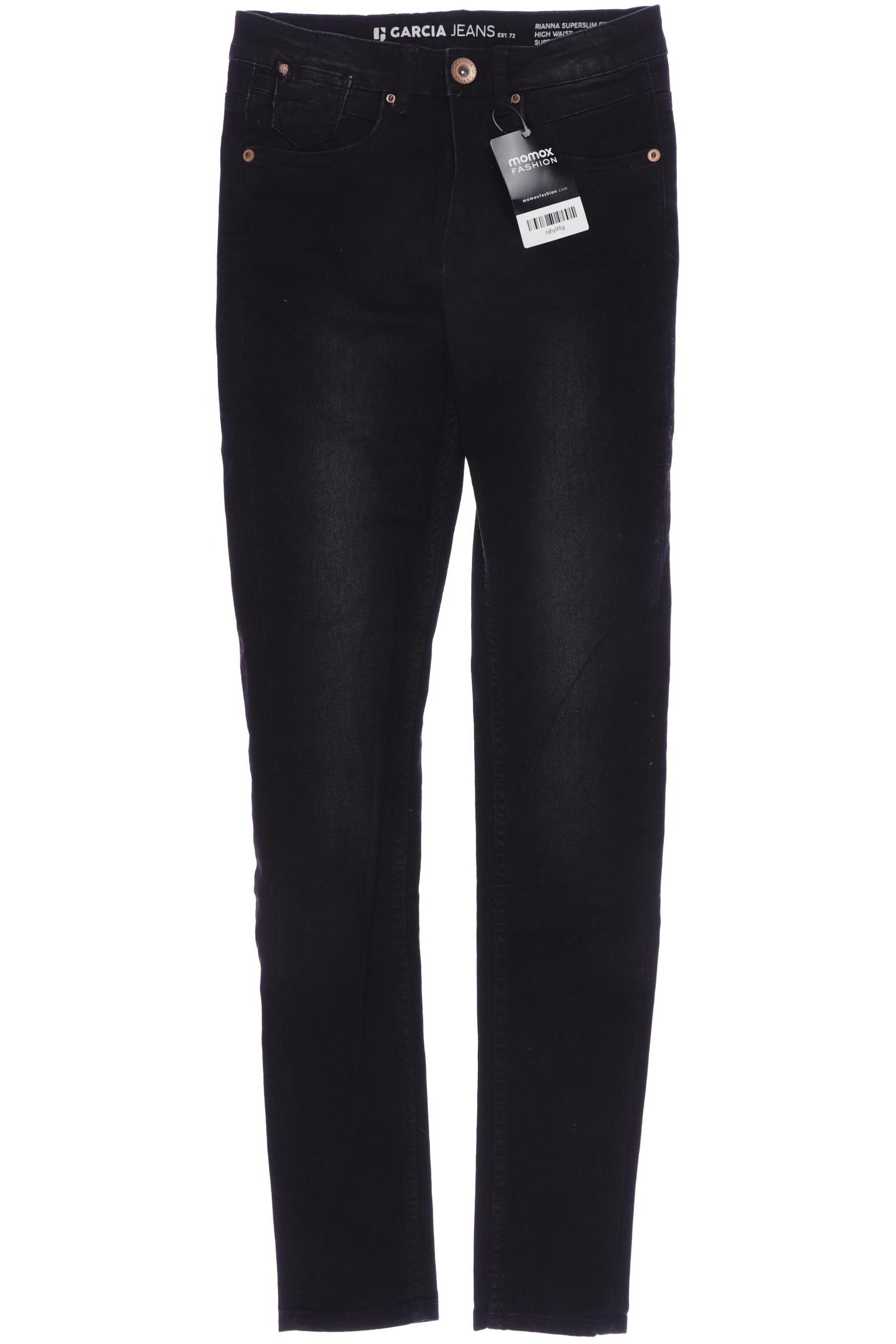 

GARCIA Mädchen Jeans, schwarz