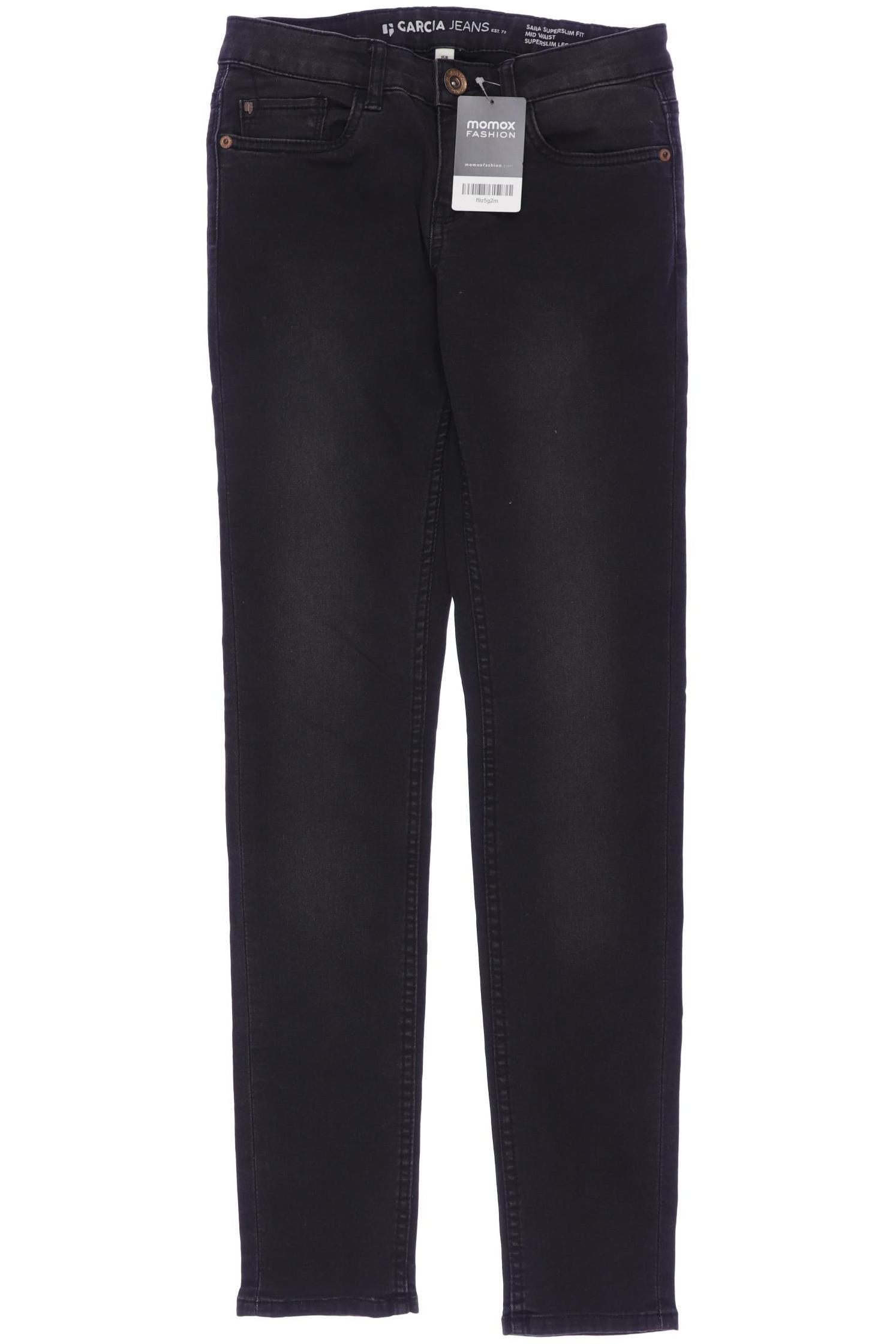 

Garcia Damen Jeans, schwarz, Gr. 158