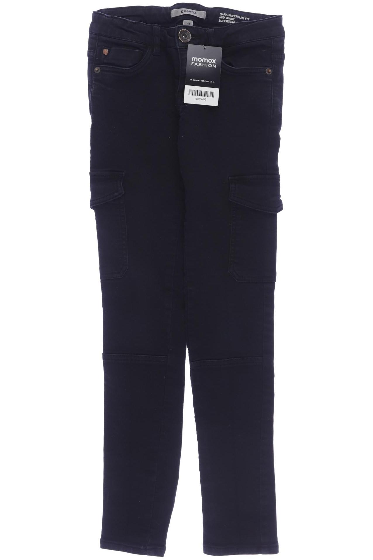

Garcia Damen Jeans, schwarz, Gr. 140
