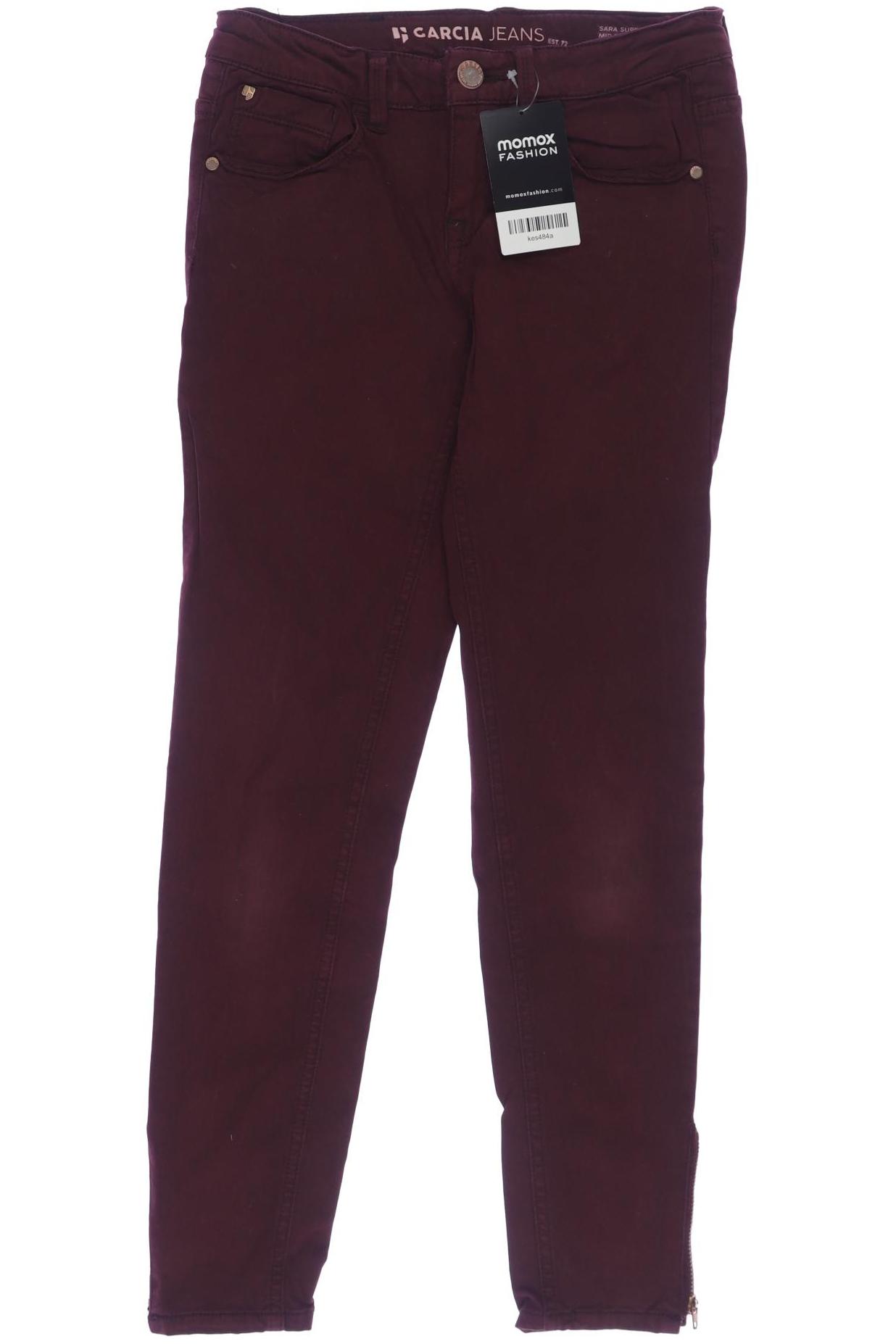 

Garcia Damen Jeans, bordeaux, Gr. 146