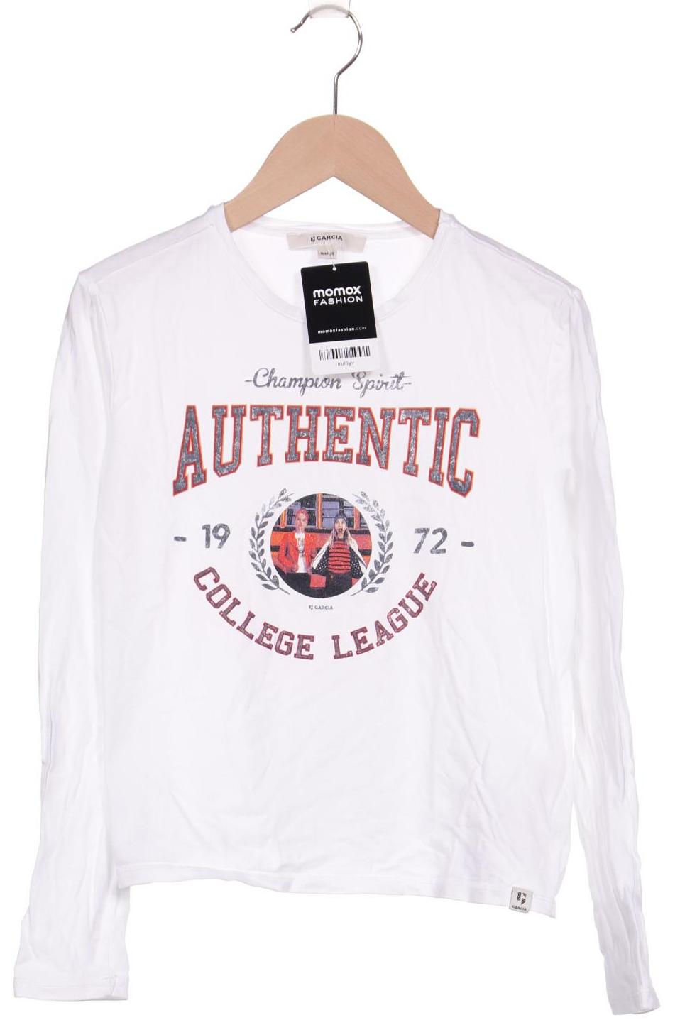 

Garcia Mädchen Langarmshirt, weiß, Gr. 164