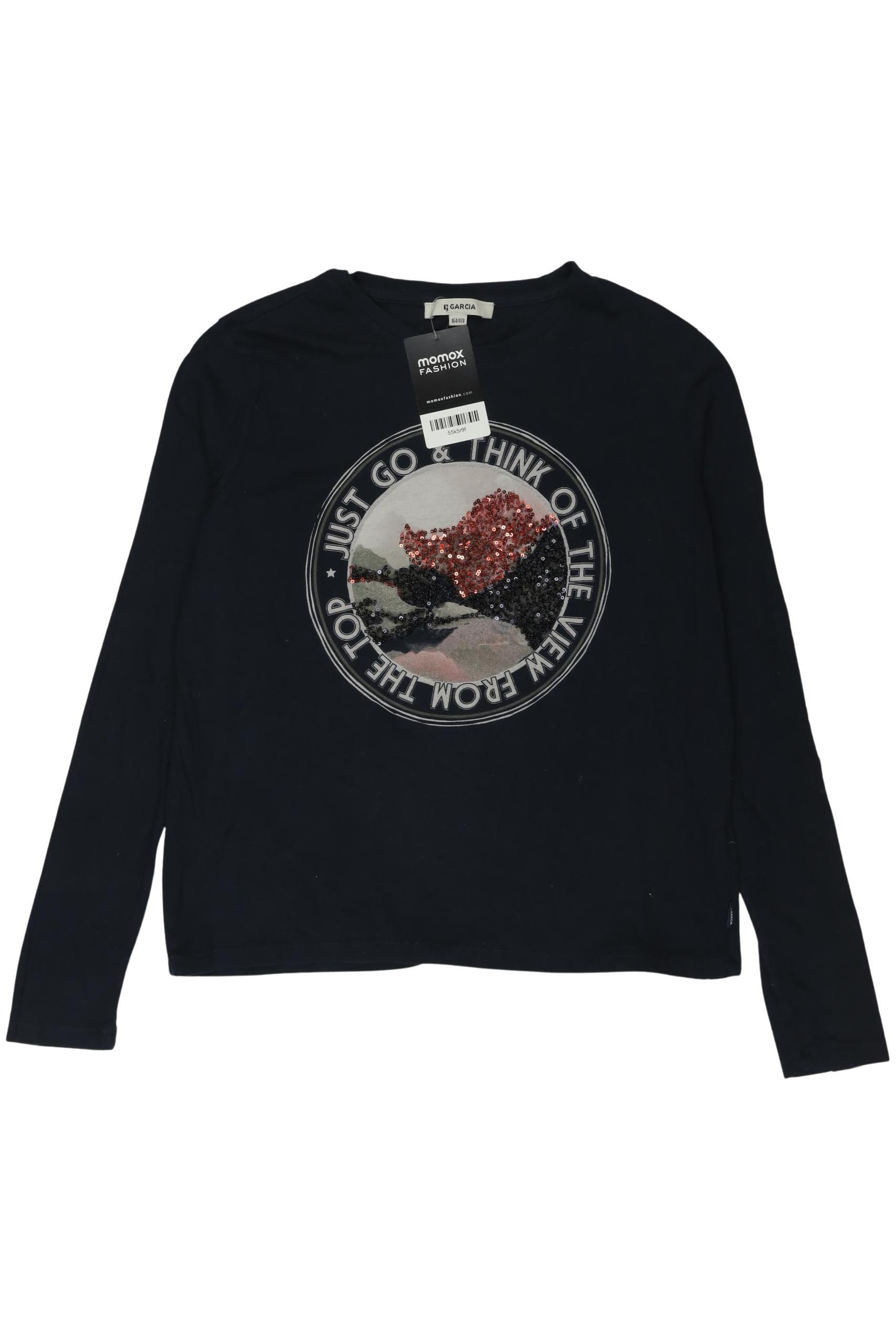 

Garcia Mädchen Langarmshirt, marineblau, Gr. 164