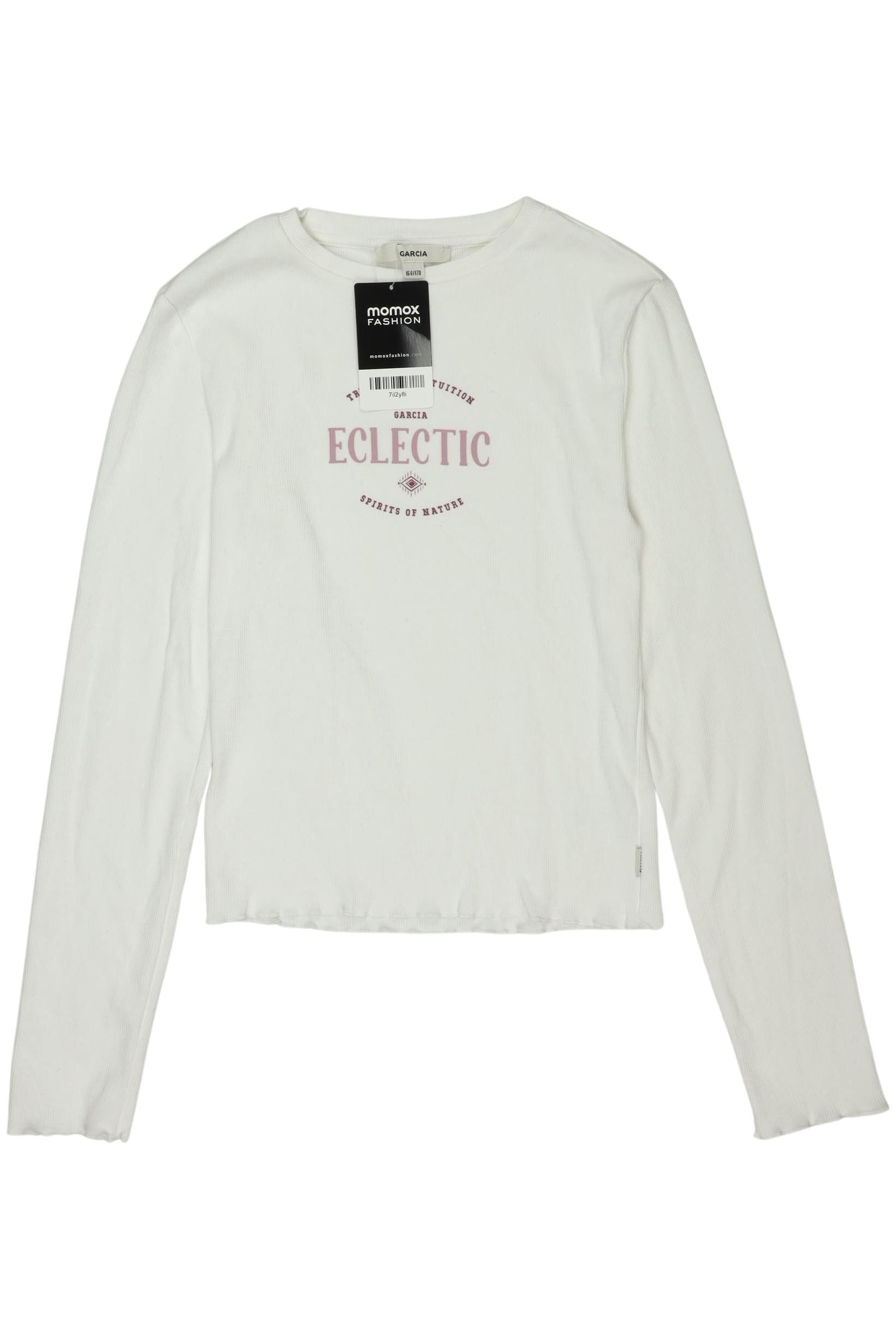 

Garcia Mädchen Langarmshirt, weiß, Gr. 164