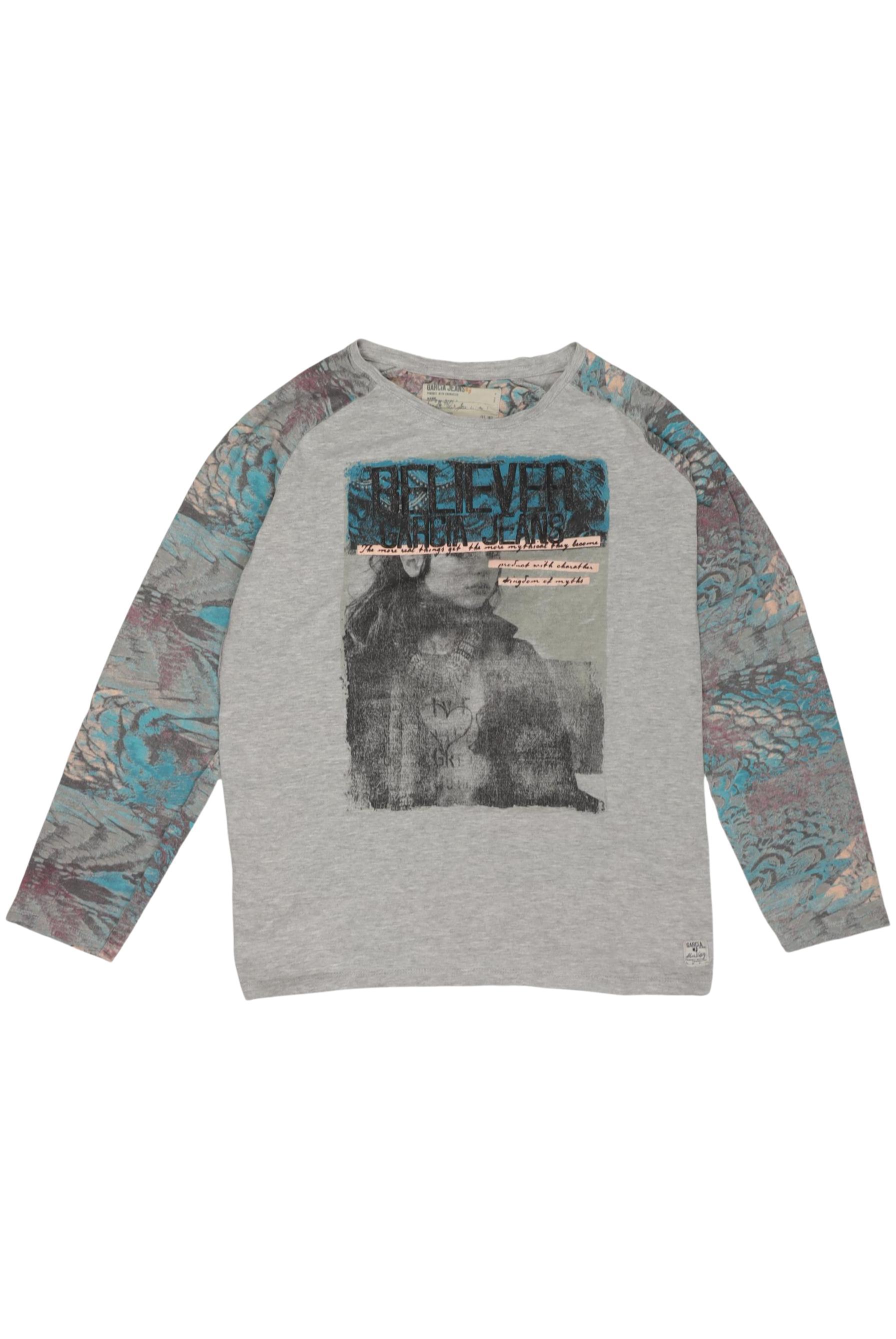 

Garcia Mädchen Langarmshirt, grau, Gr. 176