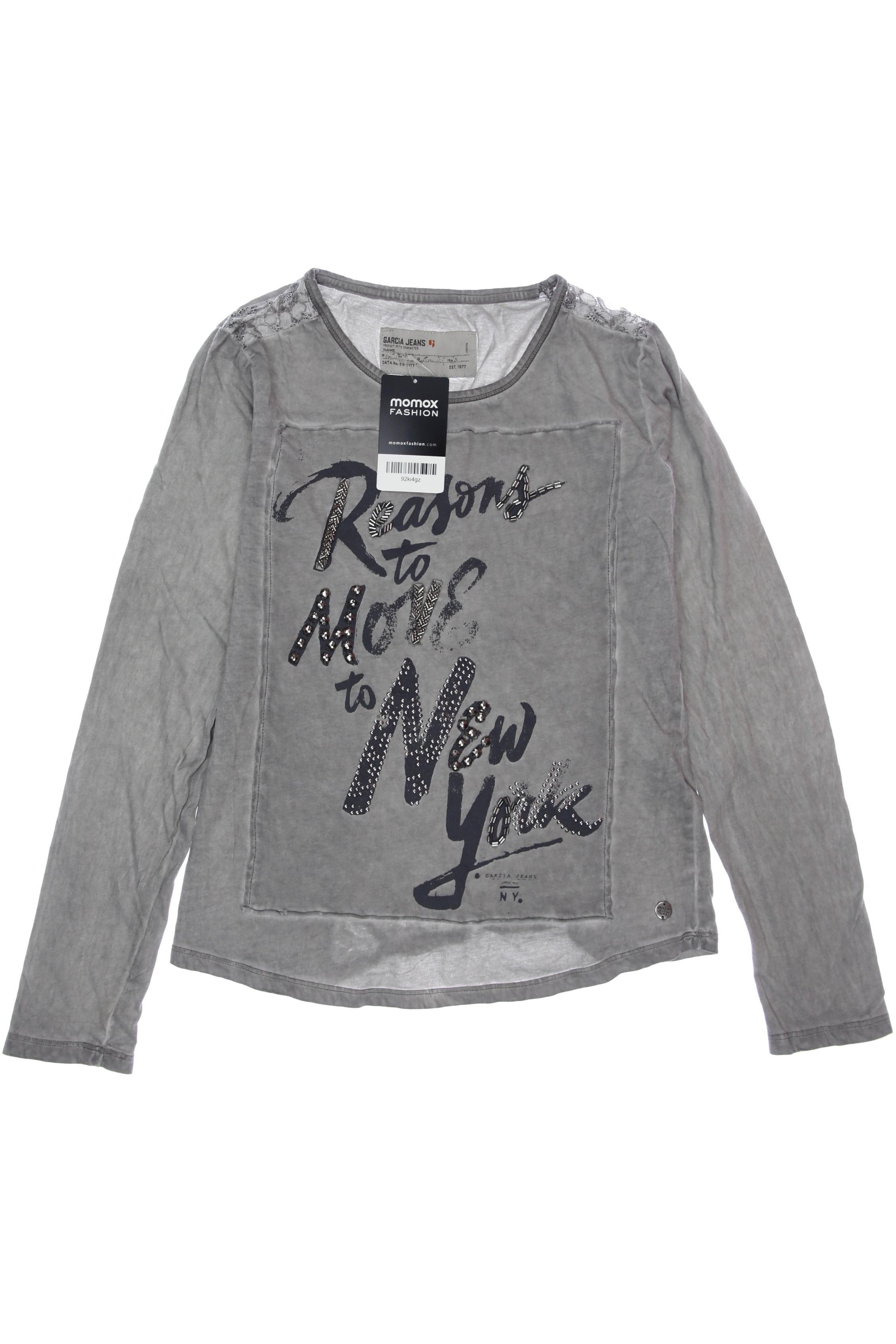

Garcia Damen Langarmshirt, grau, Gr. 12