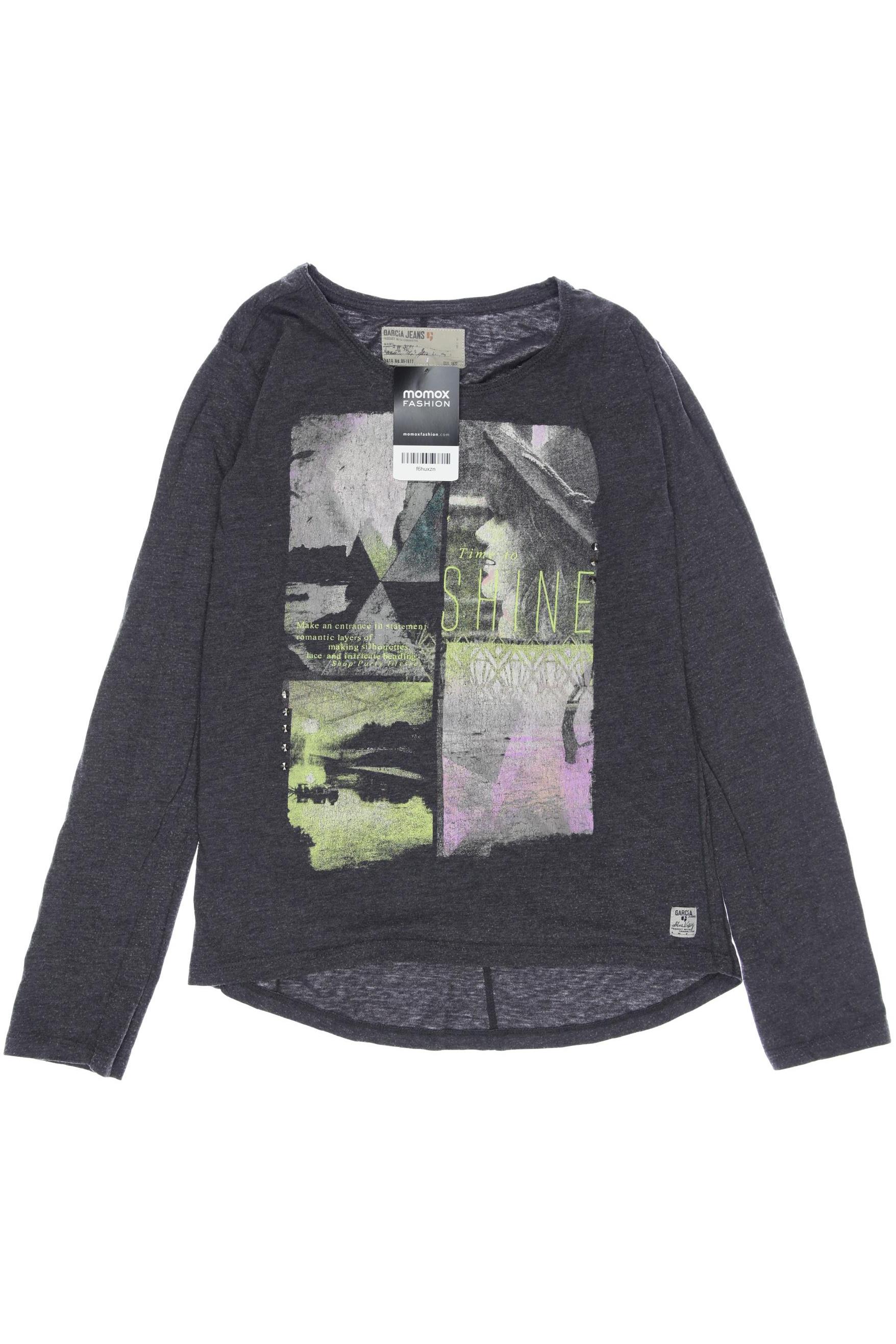 

Garcia Mädchen Langarmshirt, grau, Gr. 176