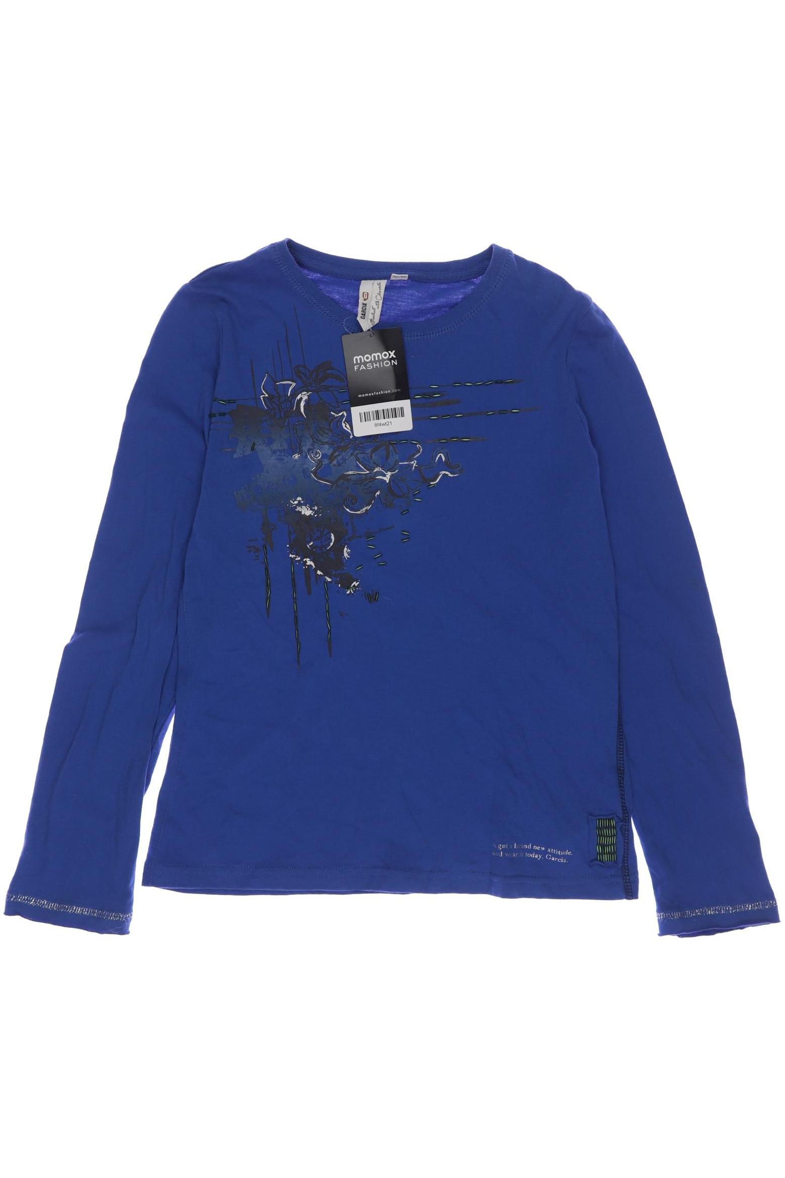 

Garcia Damen Langarmshirt, blau, Gr. 164