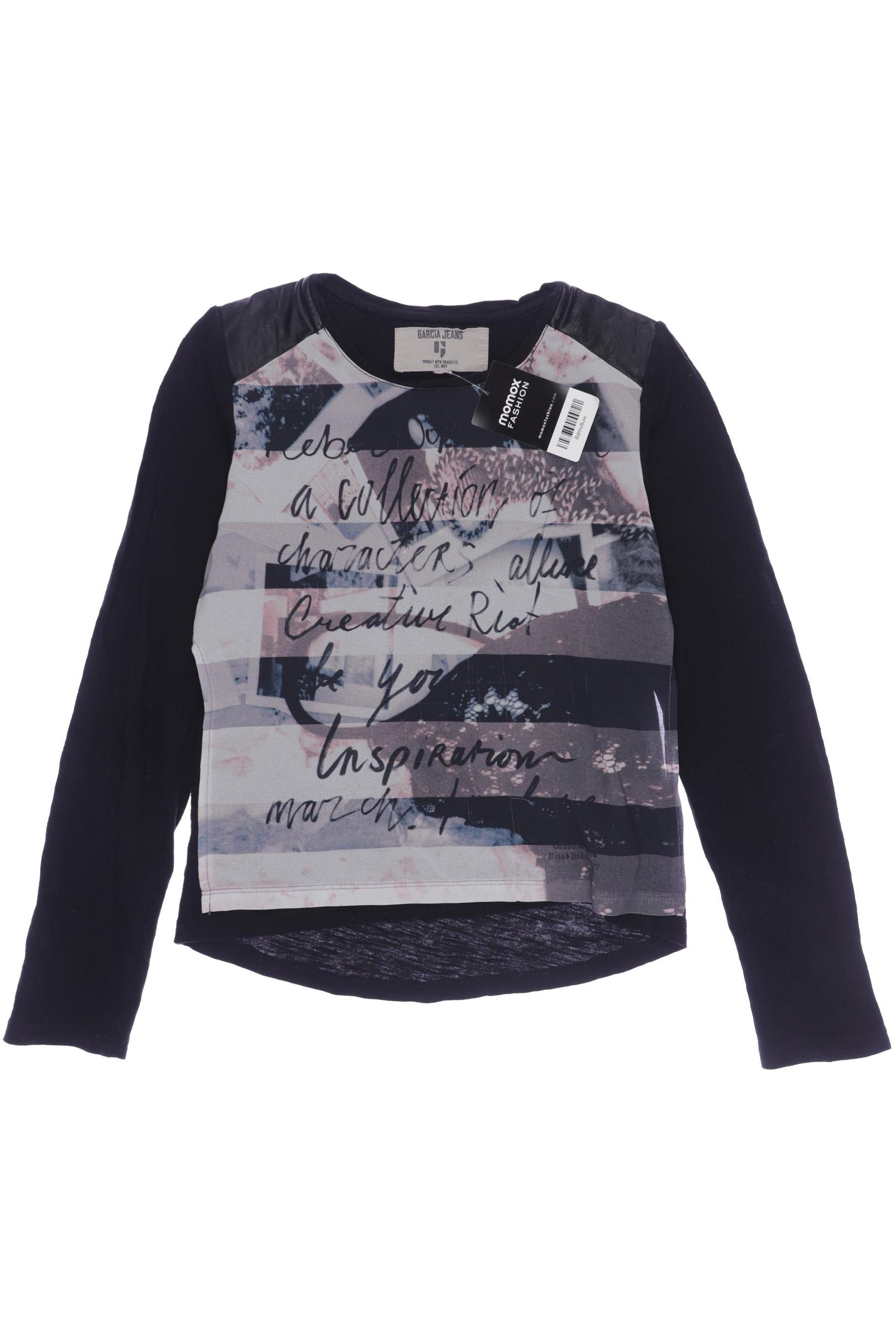 

Garcia Damen Langarmshirt, schwarz, Gr. 140