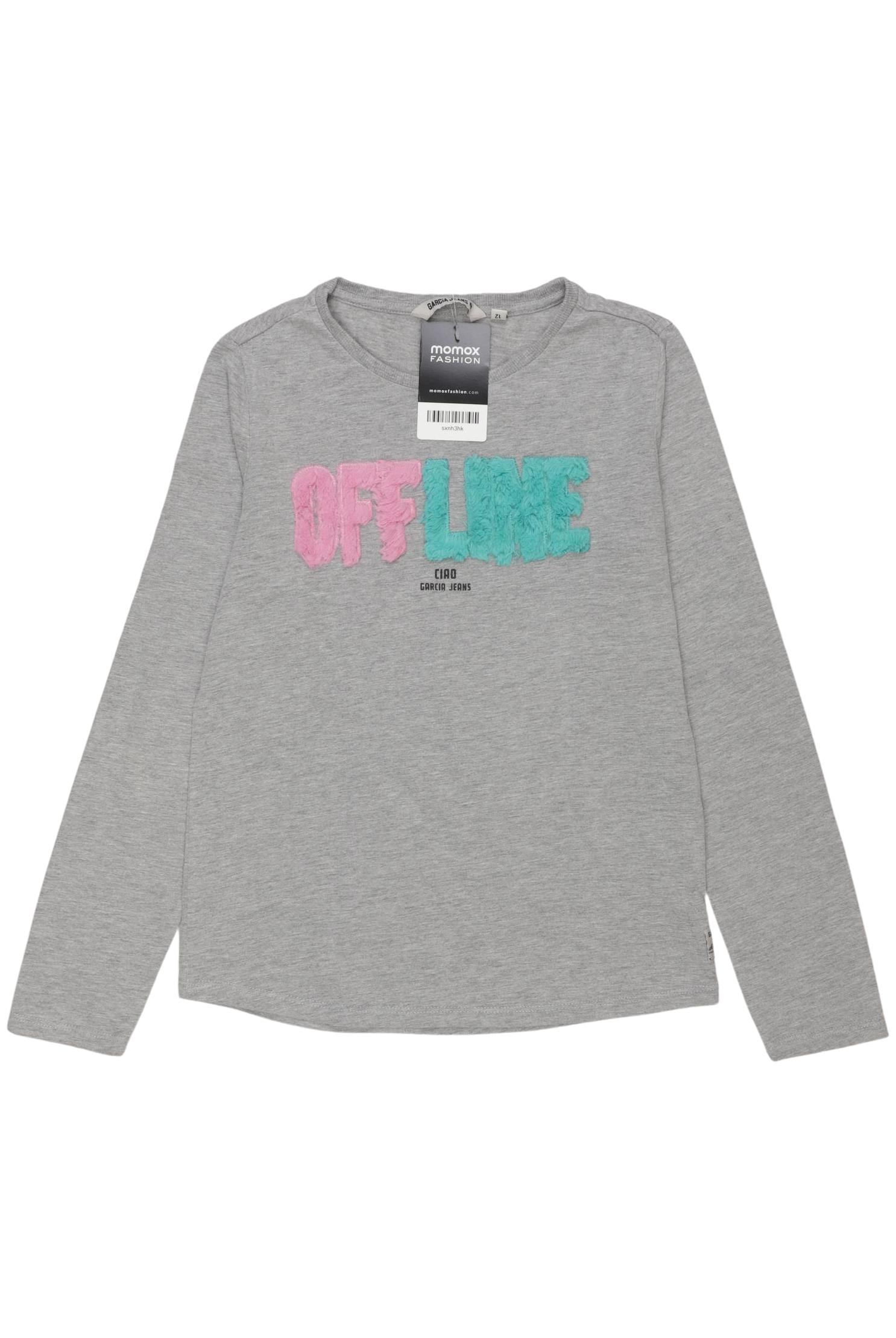 

Garcia Mädchen Langarmshirt, grau, Gr. 152