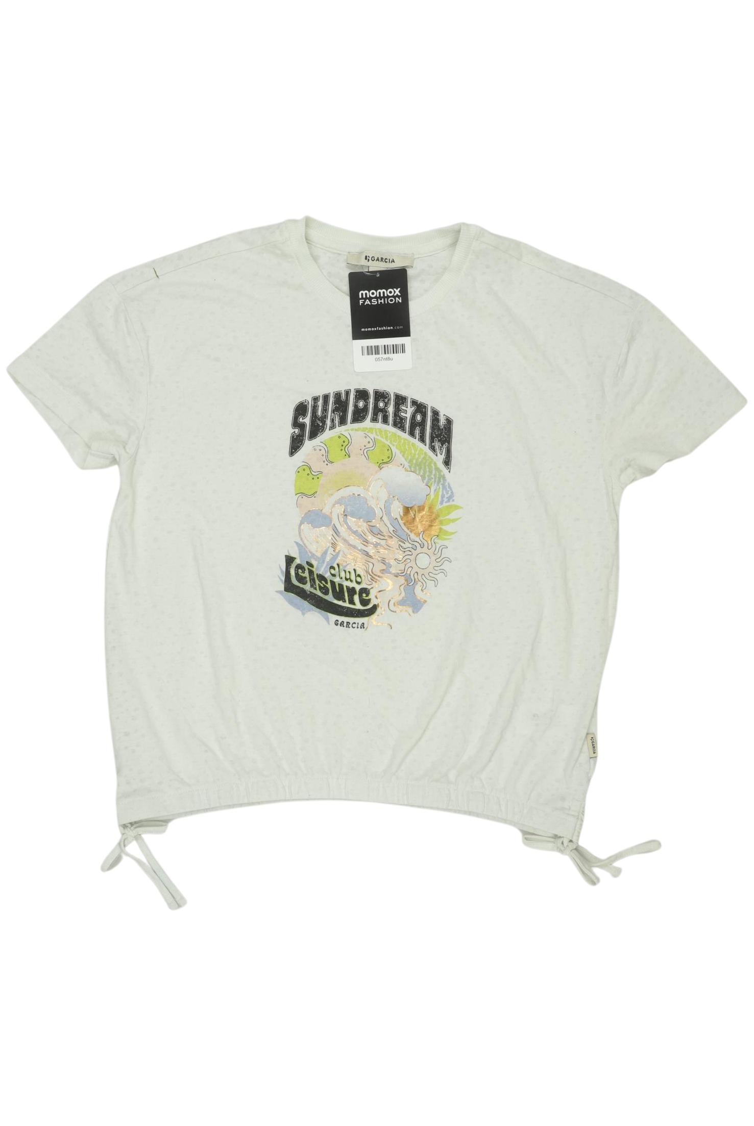 

Garcia Damen T-Shirt, cremeweiß, Gr. 164