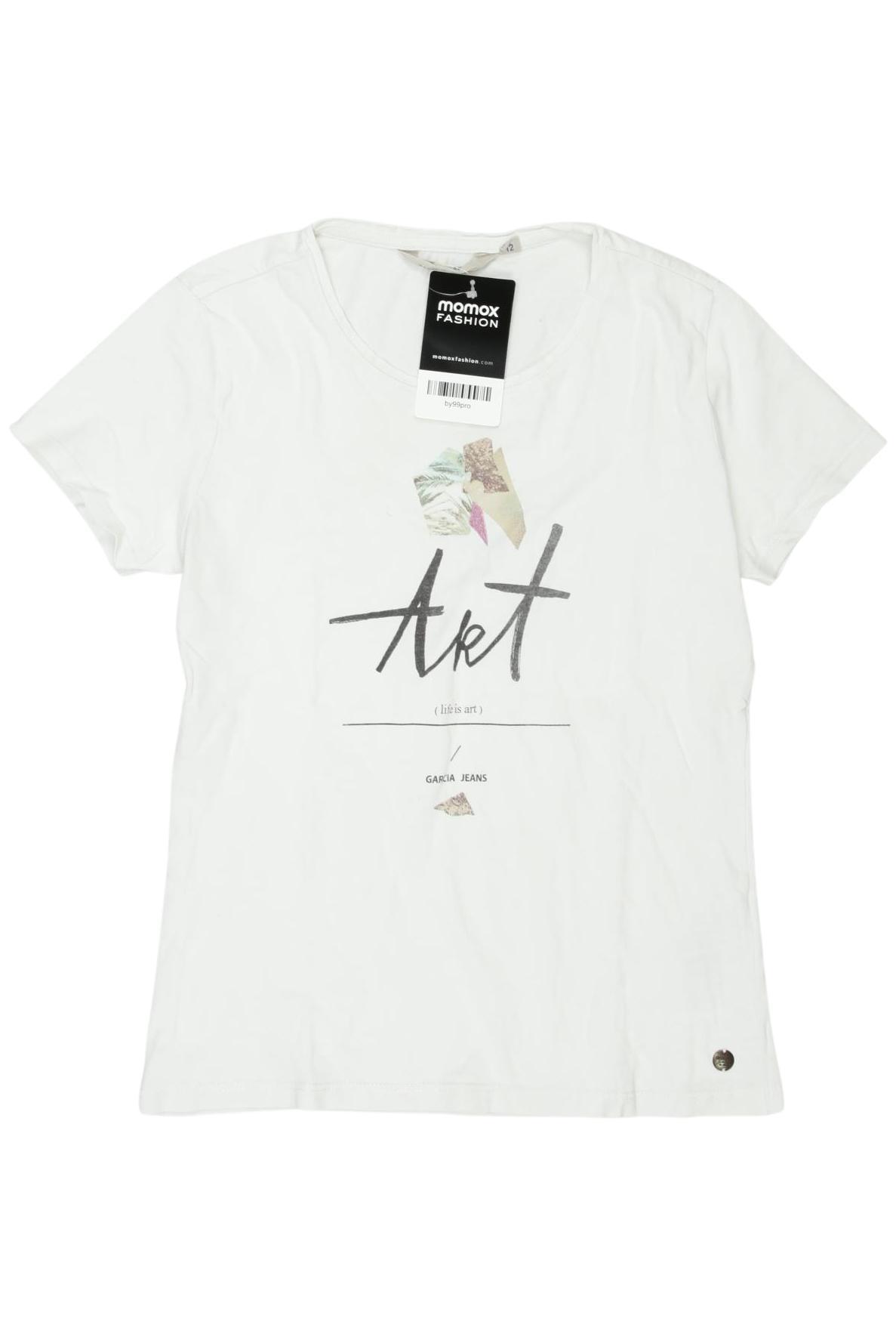 

Garcia Damen T-Shirt, weiß, Gr. 152
