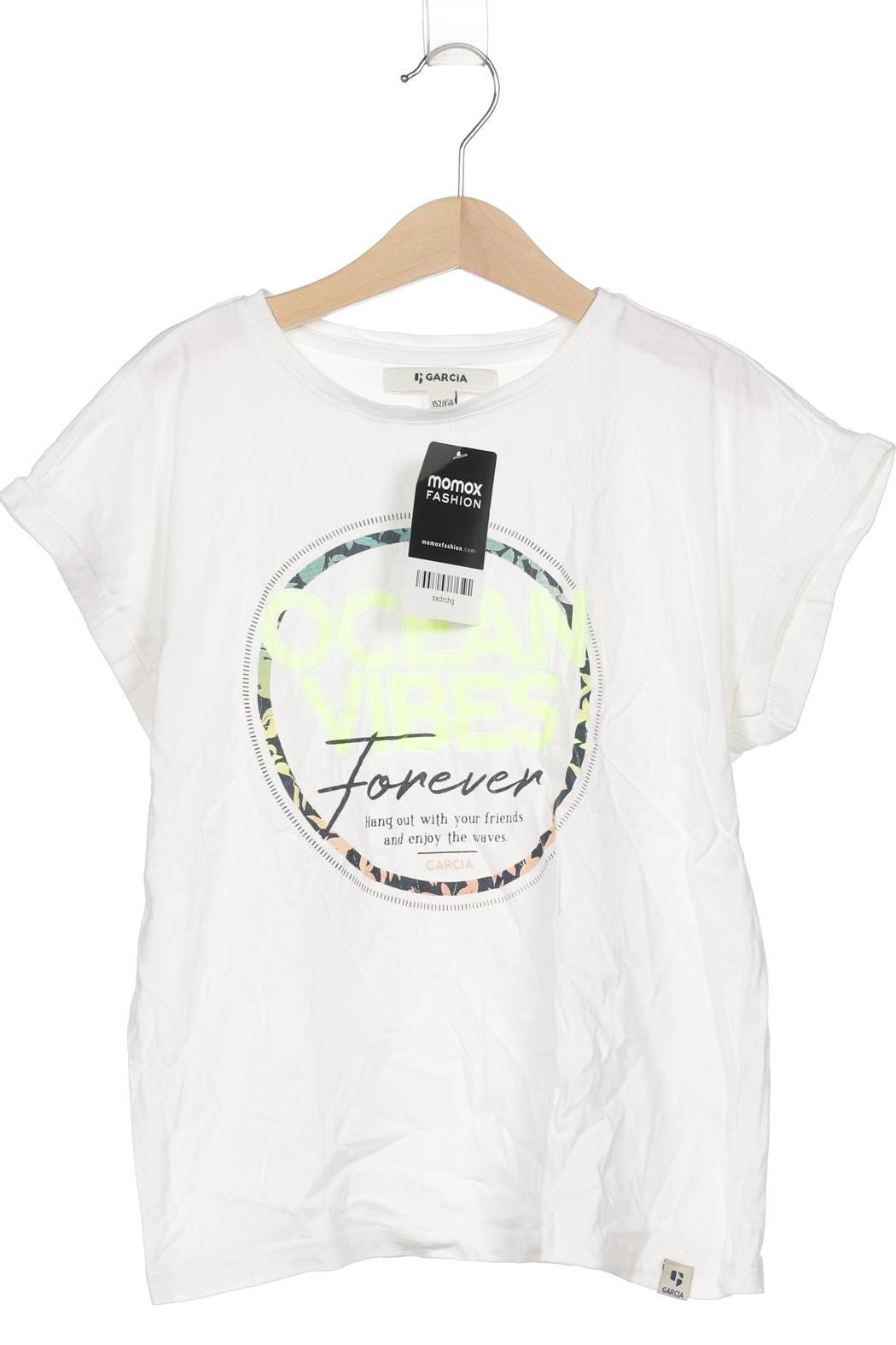 

Garcia Damen T-Shirt, weiß, Gr. 152