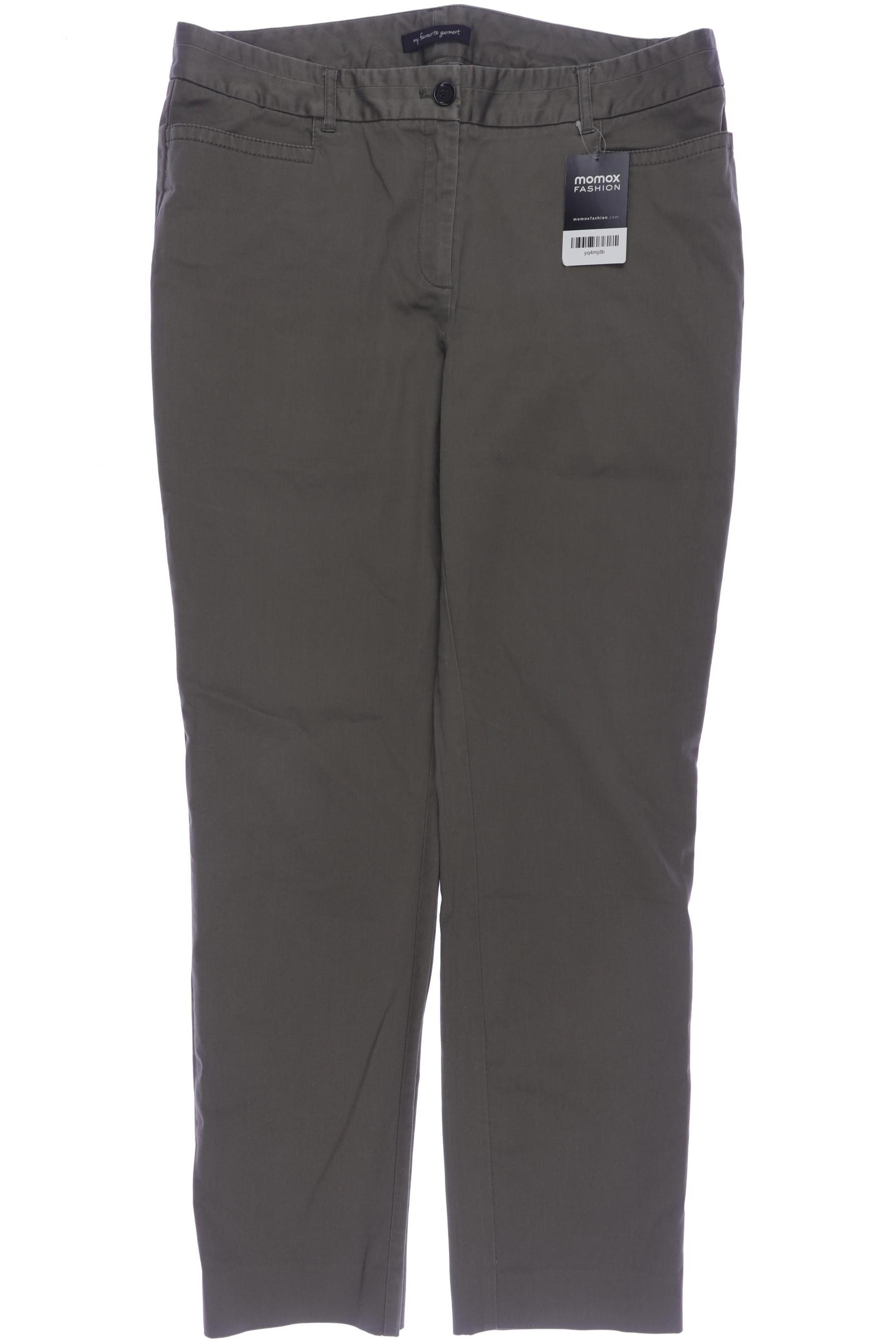 Thumbnail - Garment Project Damen Stoffhose, braun, Gr. 34