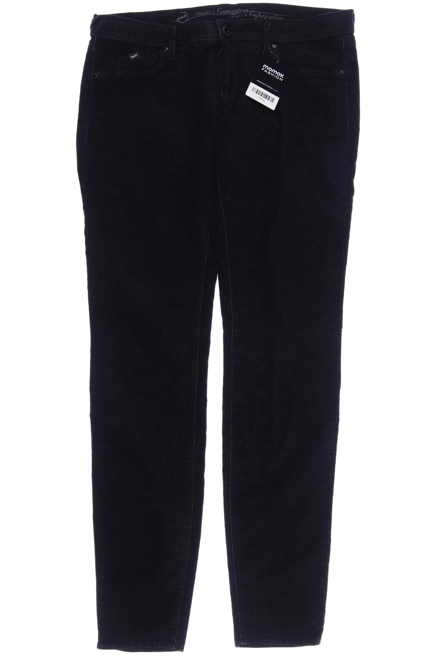 

GAS Damen Jeans, schwarz