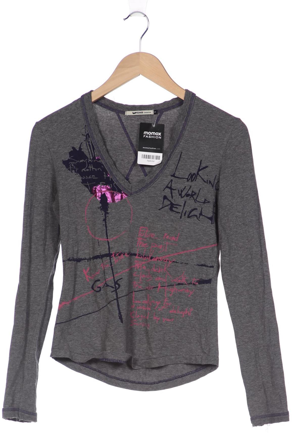 

GAS Damen Langarmshirt, grau
