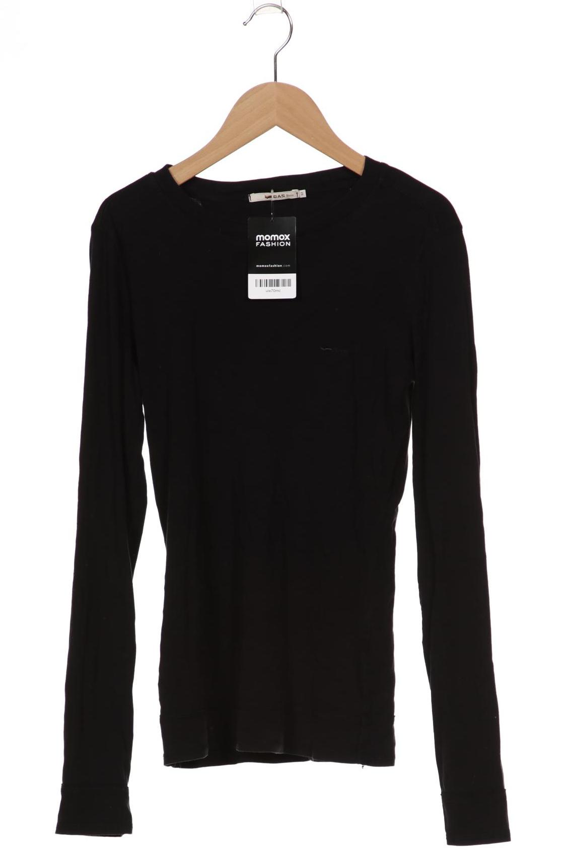 

GAS Damen Langarmshirt, schwarz