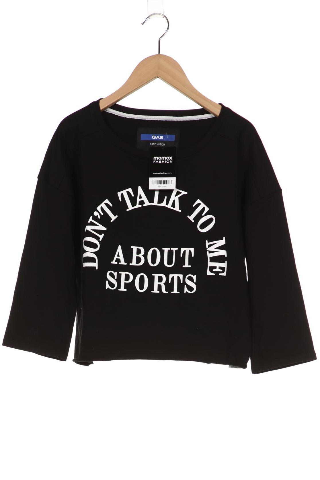 

GAS Damen Sweatshirt, schwarz