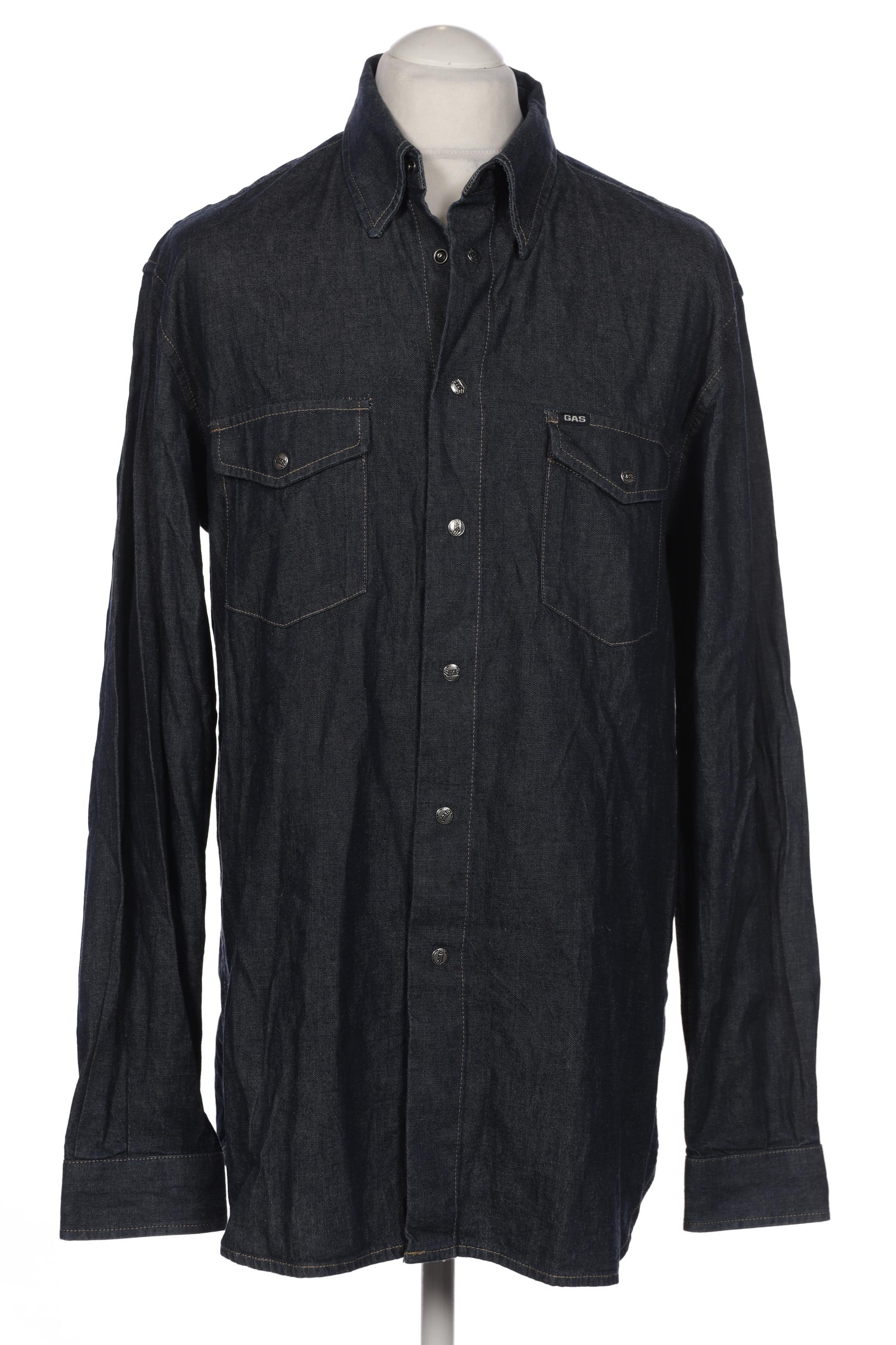 

GAS Herren Hemd, marineblau, Gr. 54
