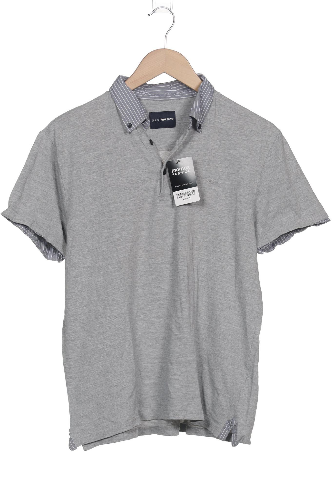 

GAS Herren Poloshirt, grau, Gr. 52