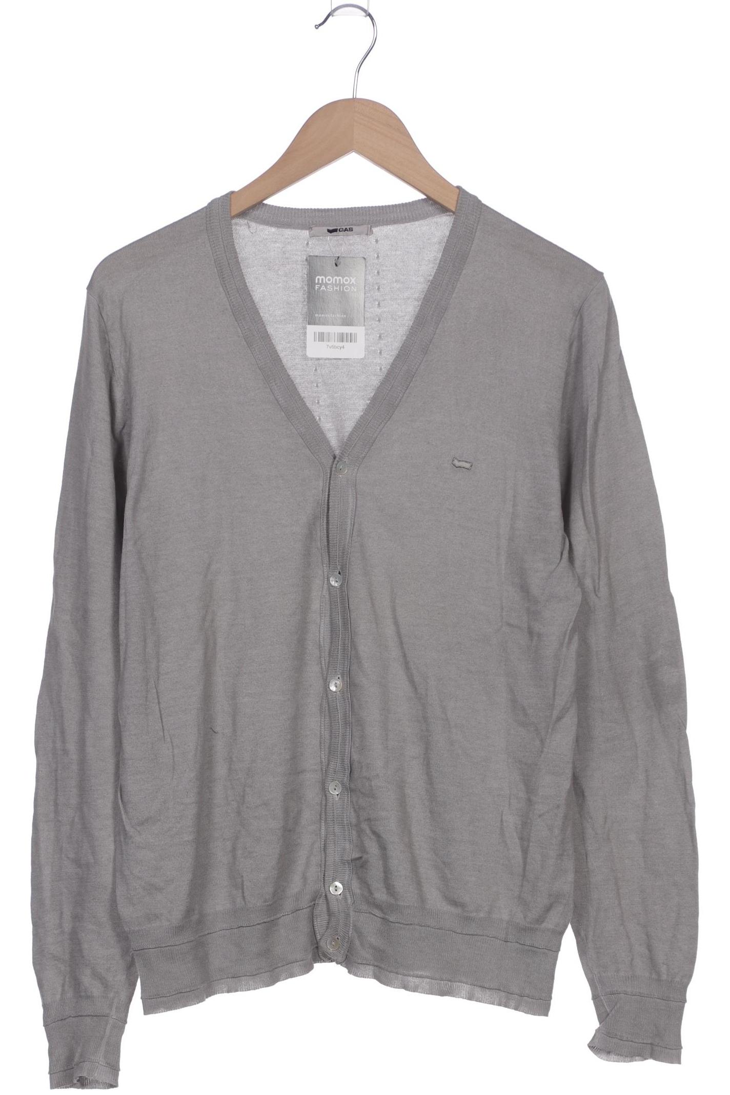 

GAS Herren Strickjacke, grau, Gr. 48