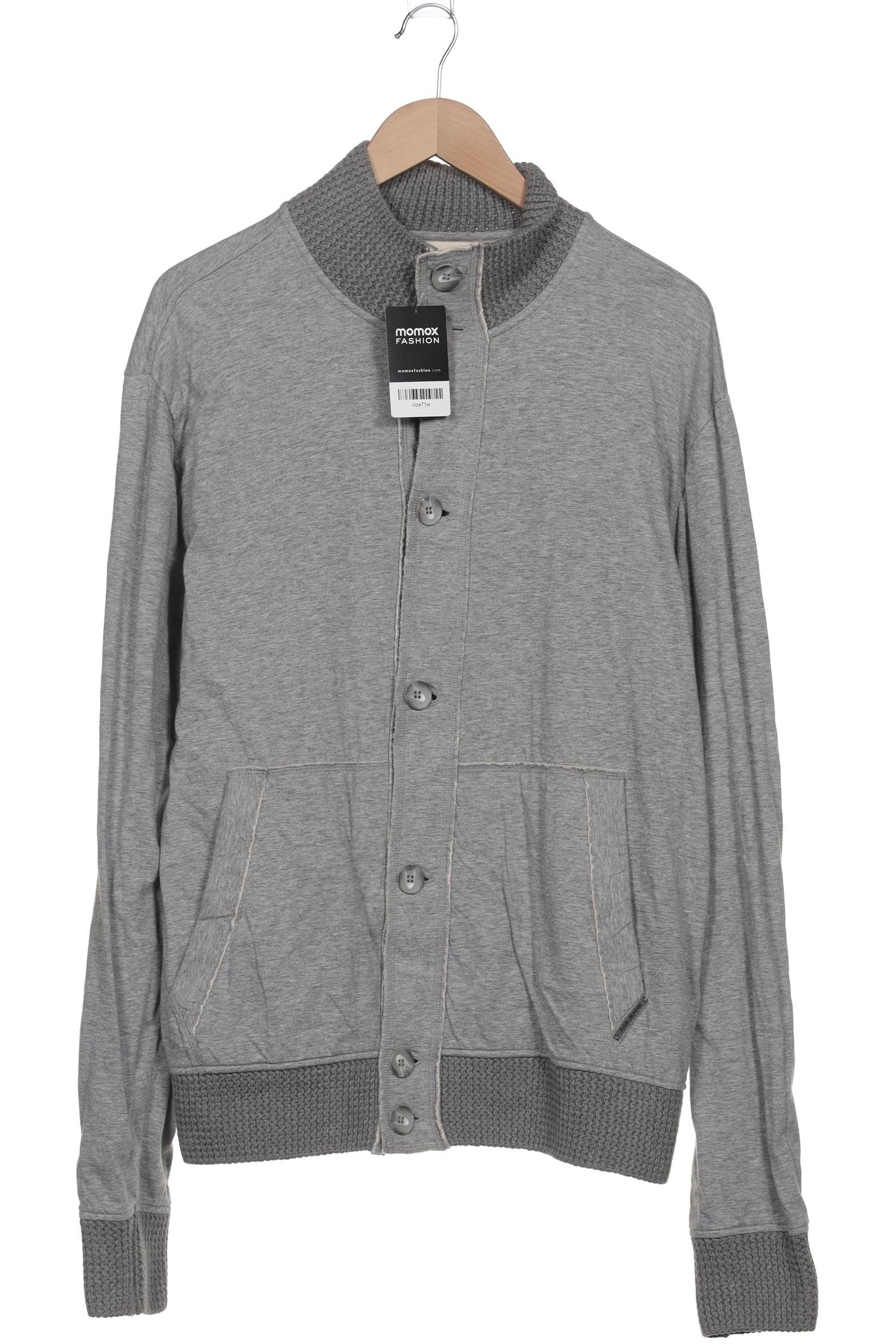 

GAS Herren Strickjacke, grau, Gr. 56