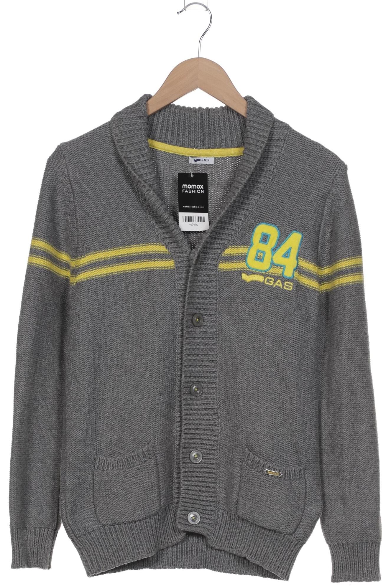 

GAS Herren Strickjacke, grau, Gr. 44