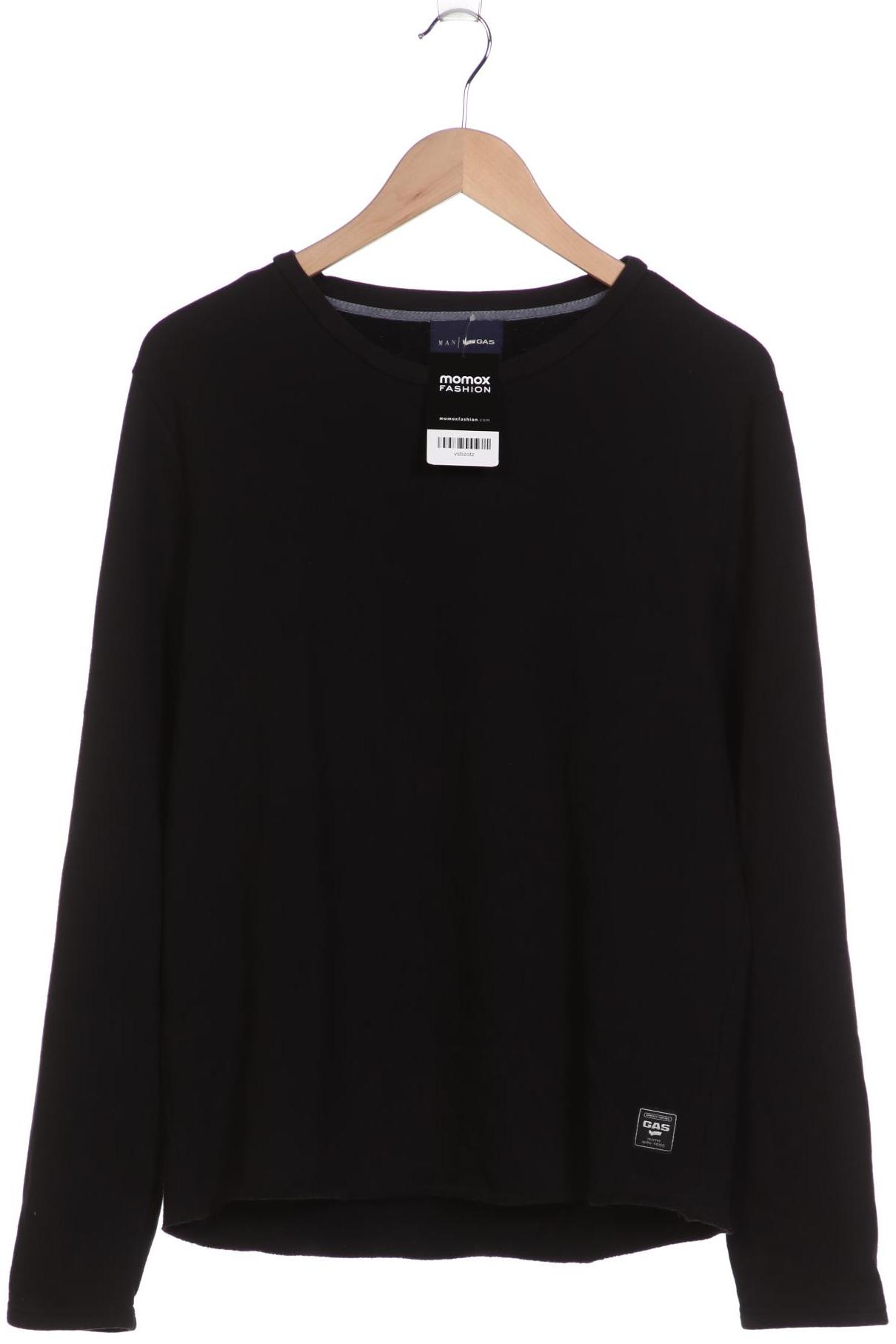 

GAS Herren Sweatshirt, schwarz, Gr. 52