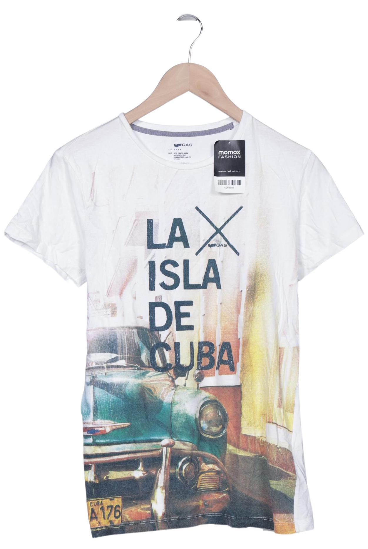 

GAS Herren T-Shirt, weiß, Gr. 46