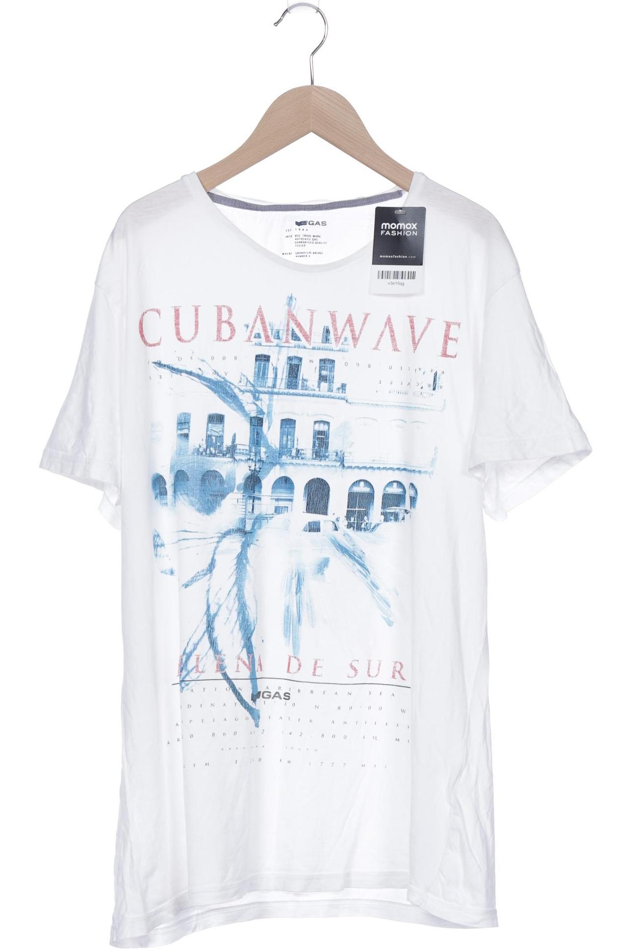 

GAS Herren T-Shirt, weiß, Gr. 54
