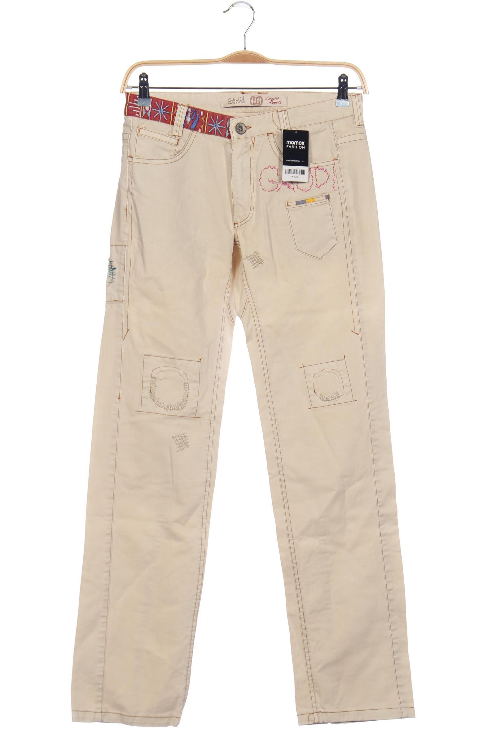 

Gaudì Damen Stoffhose, cremeweiß