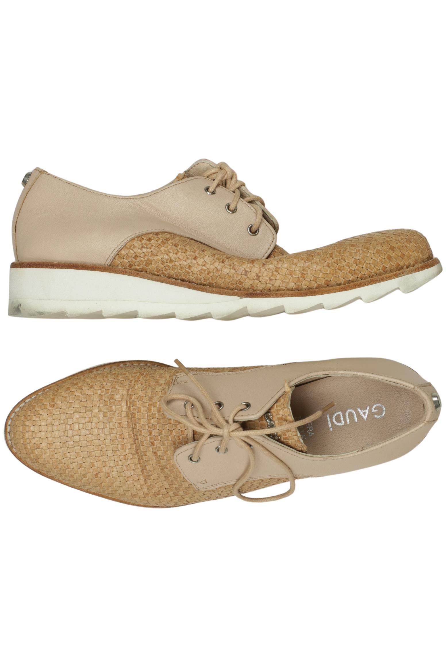 

Gaudi Damen Halbschuh, beige, Gr. 38