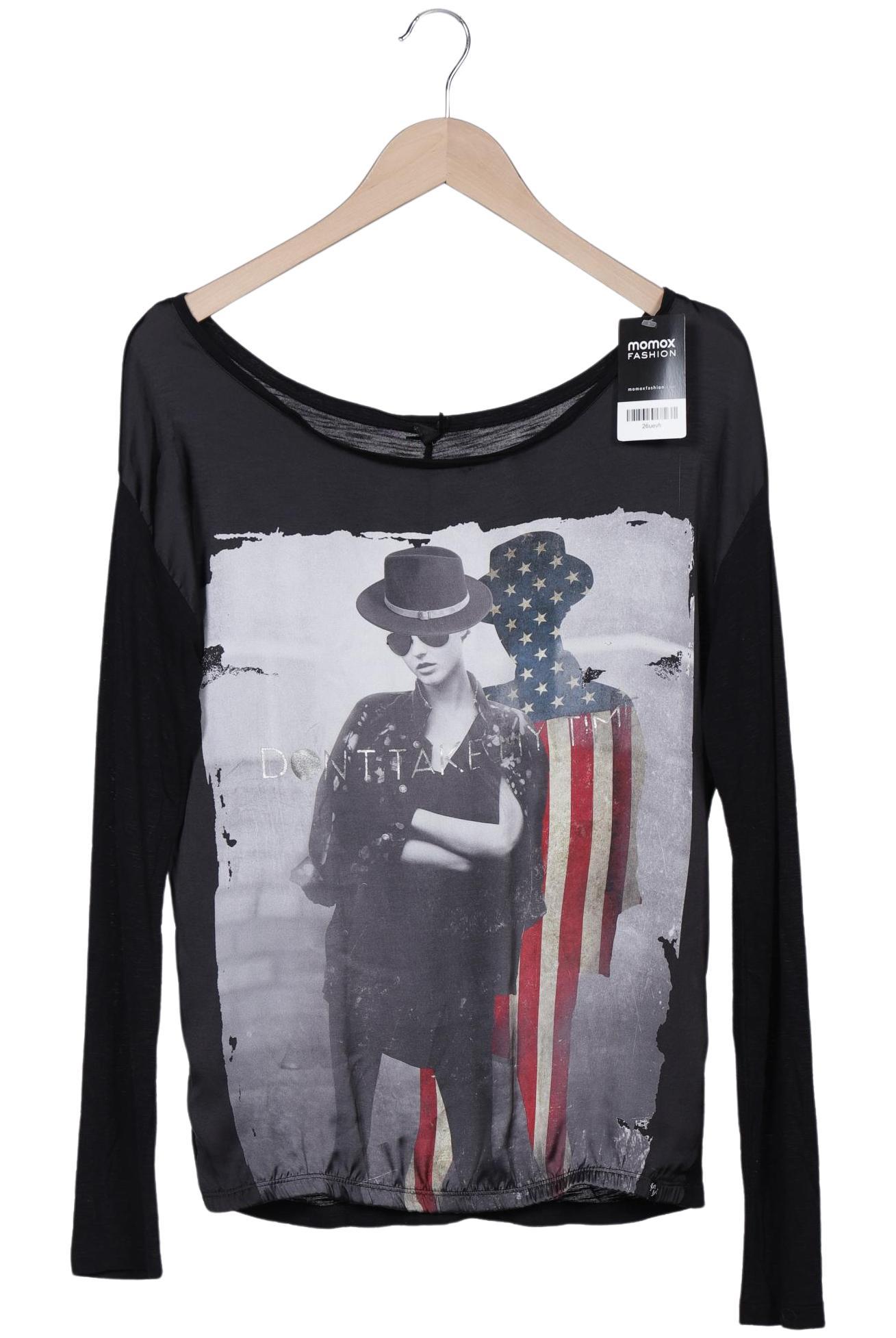 

Gaudi Damen Langarmshirt, schwarz, Gr. 42