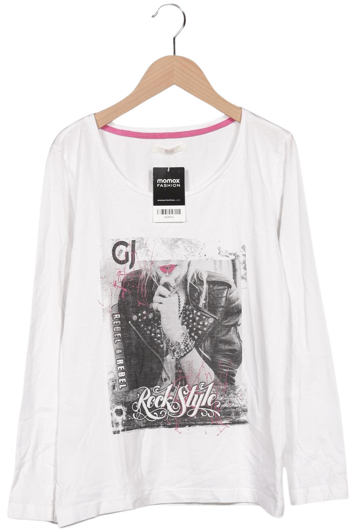 

Gaudi Damen Langarmshirt, weiß, Gr. 38