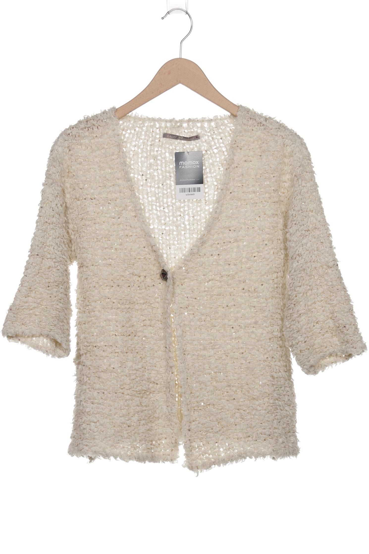 

Gaudi Damen Strickjacke, weiß, Gr. 38
