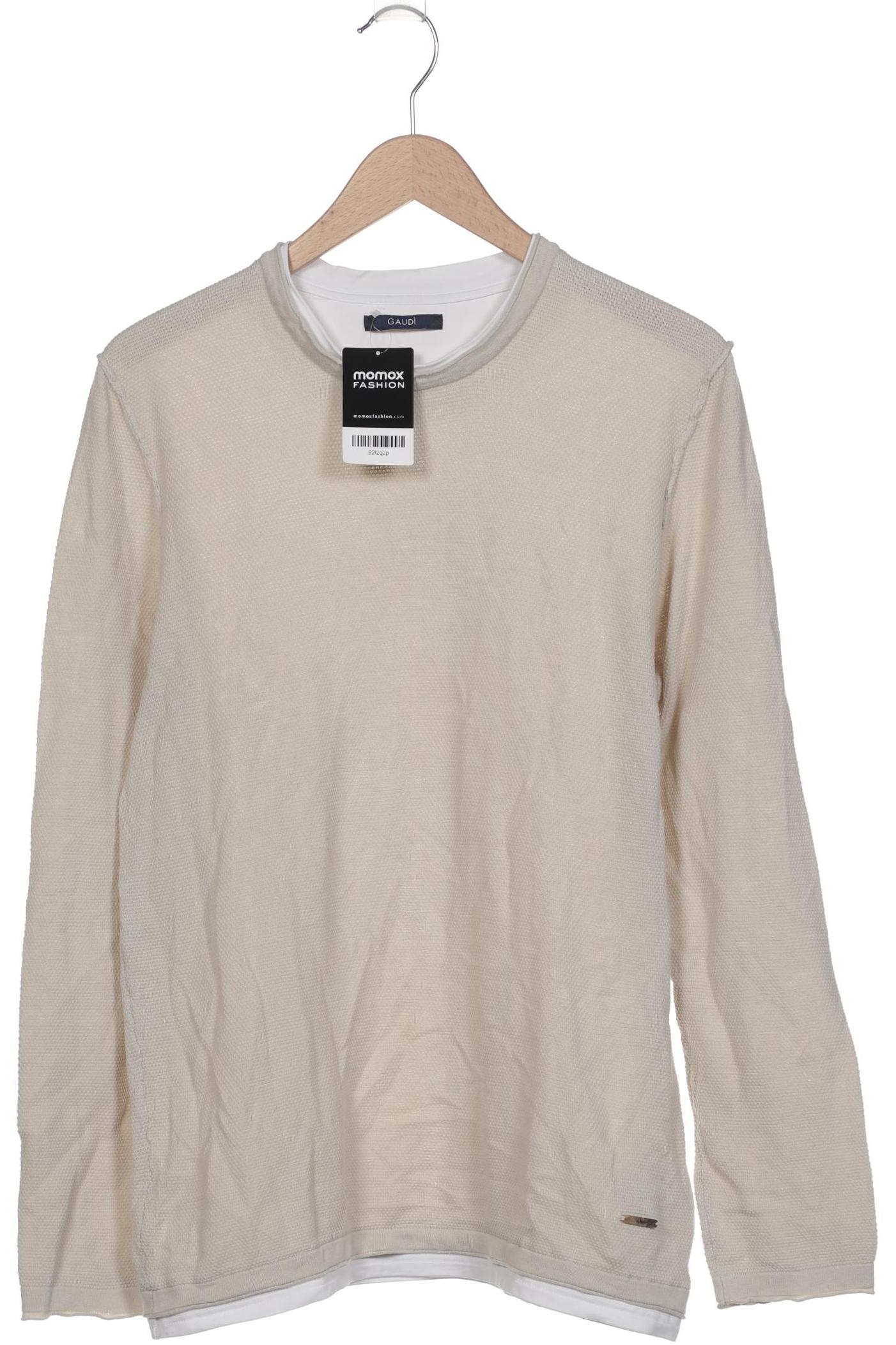 

Gaudi Herren Langarmshirt, beige, Gr. 54