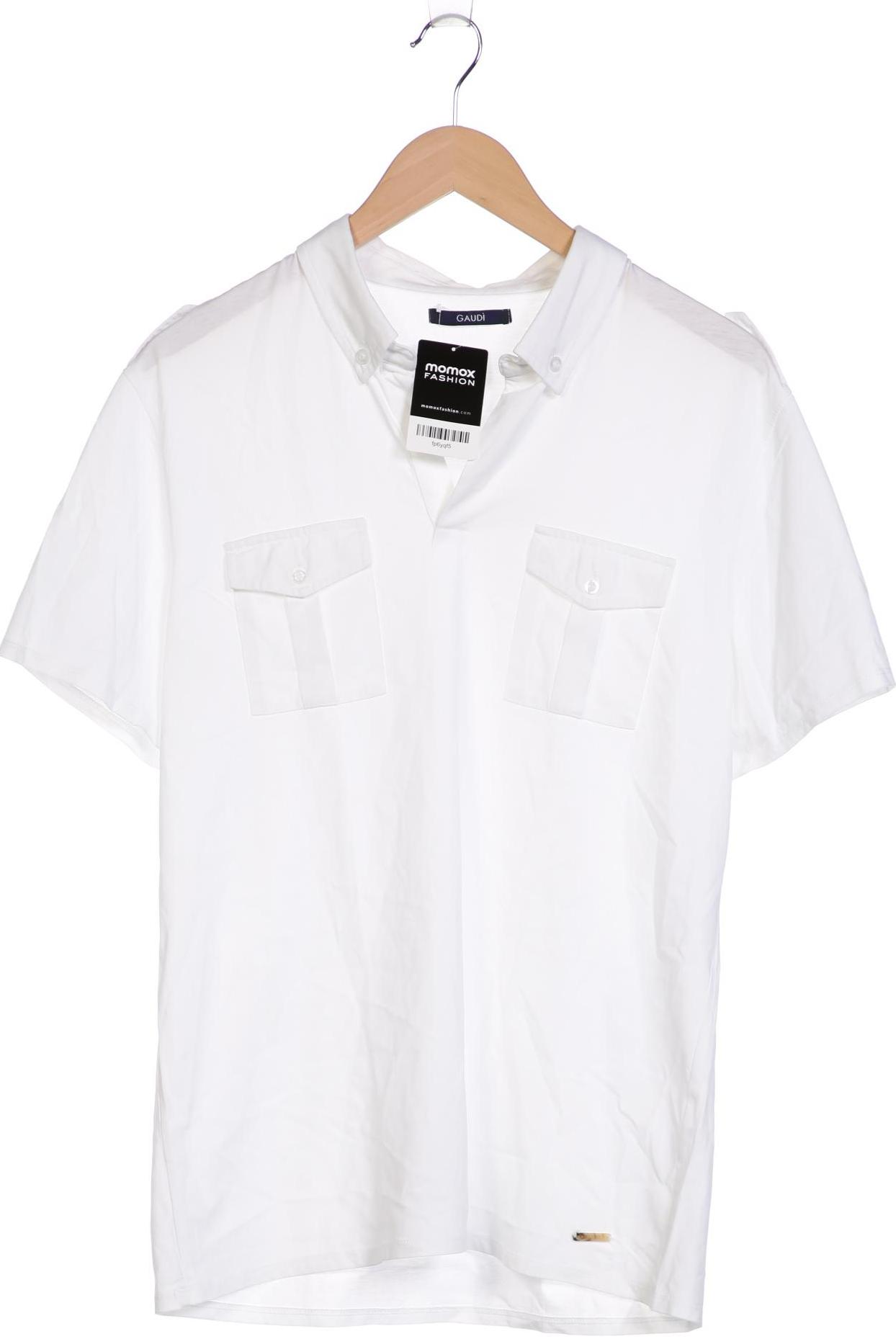 

Gaudi Herren Poloshirt, weiß, Gr. 56