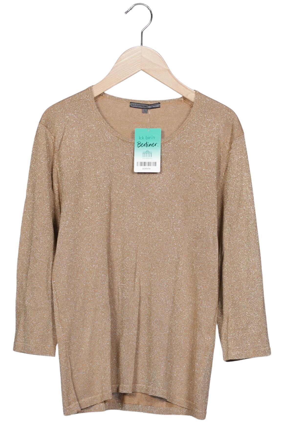 

GC Fontana Damen Langarmshirt, gold, Gr. 42