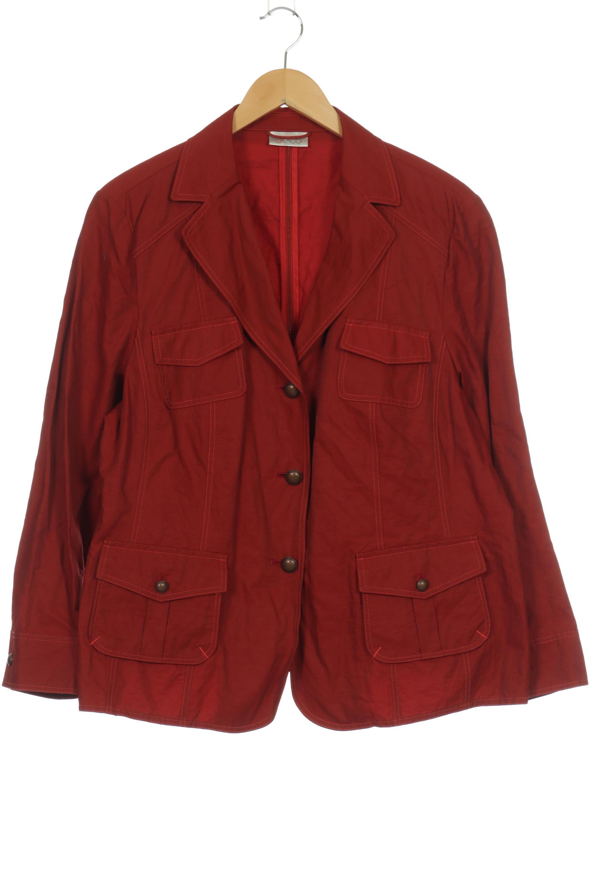 

Gelco Damen Jacke, rot, Gr. 48