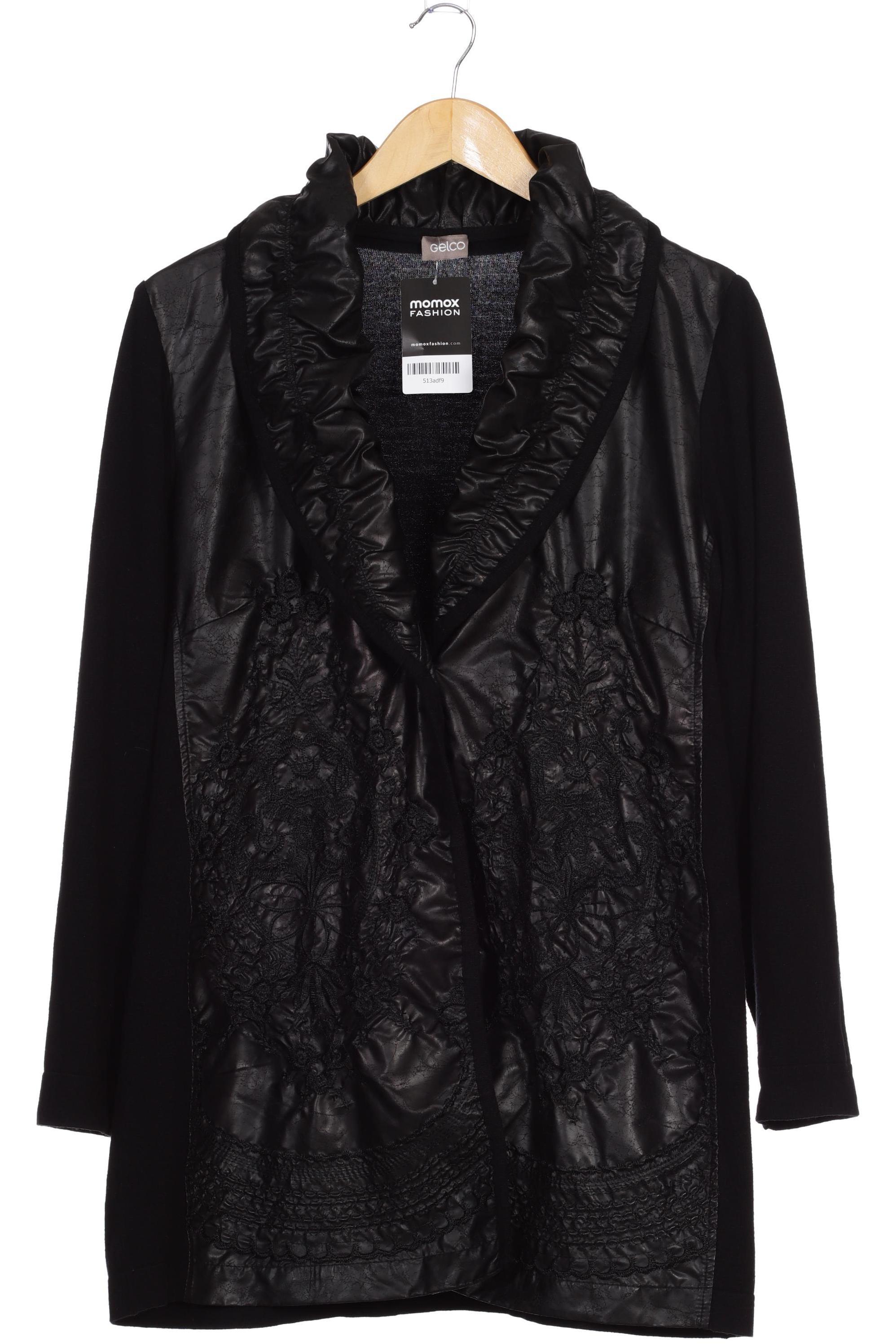 

Gelco Damen Jacke, schwarz, Gr. 46