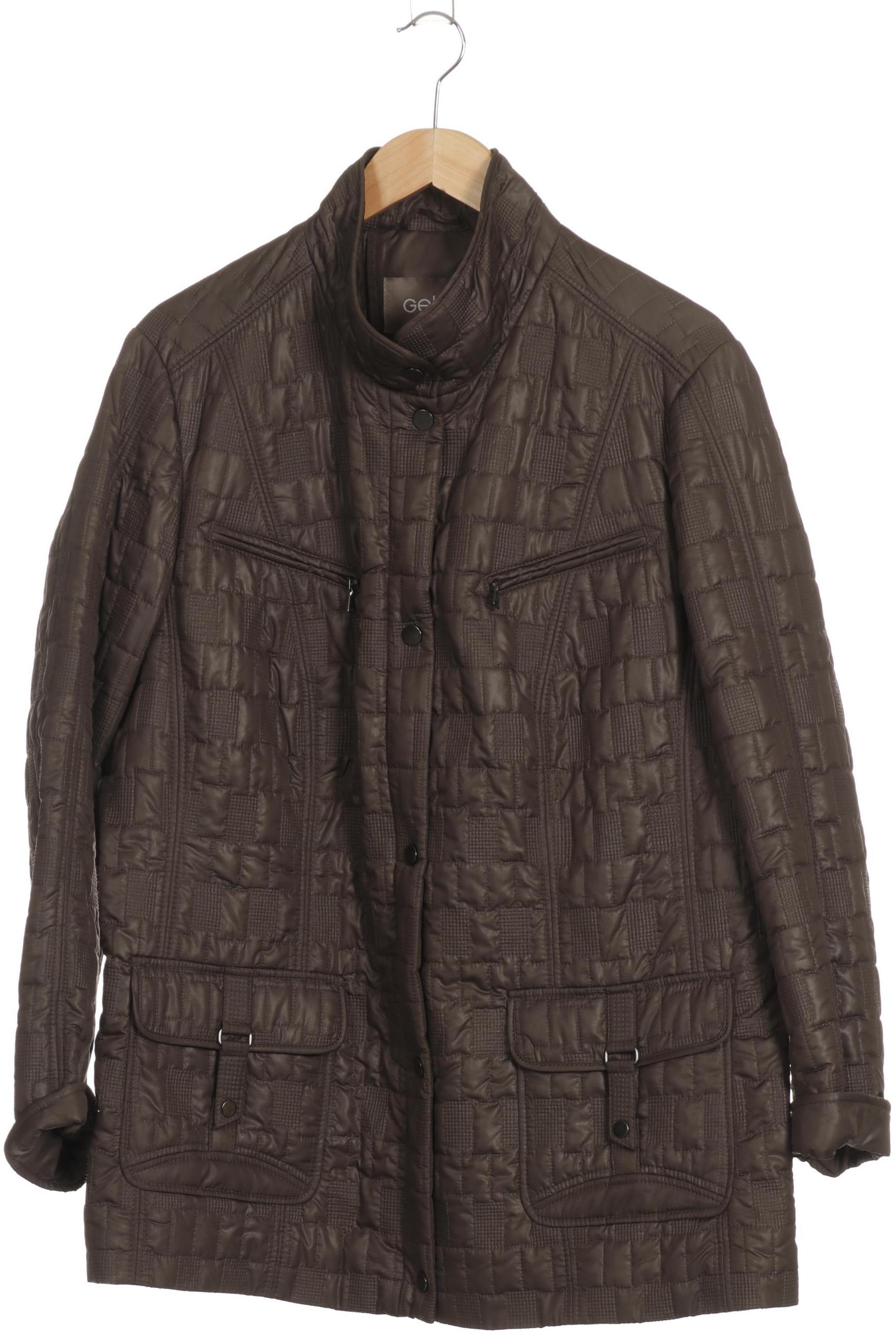 

Gelco Damen Jacke, braun, Gr. 48