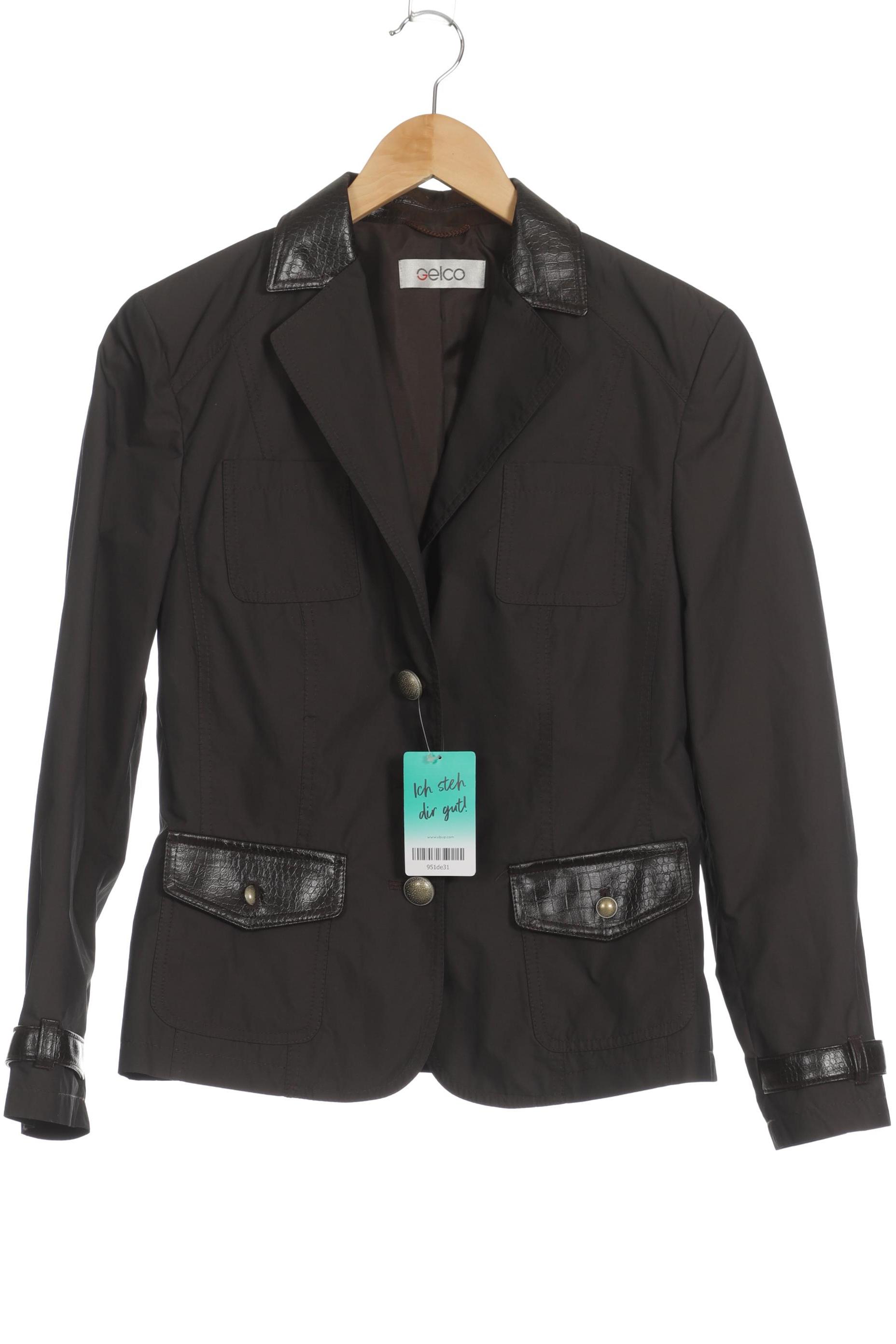 

Gelco Damen Jacke, schwarz, Gr. 38