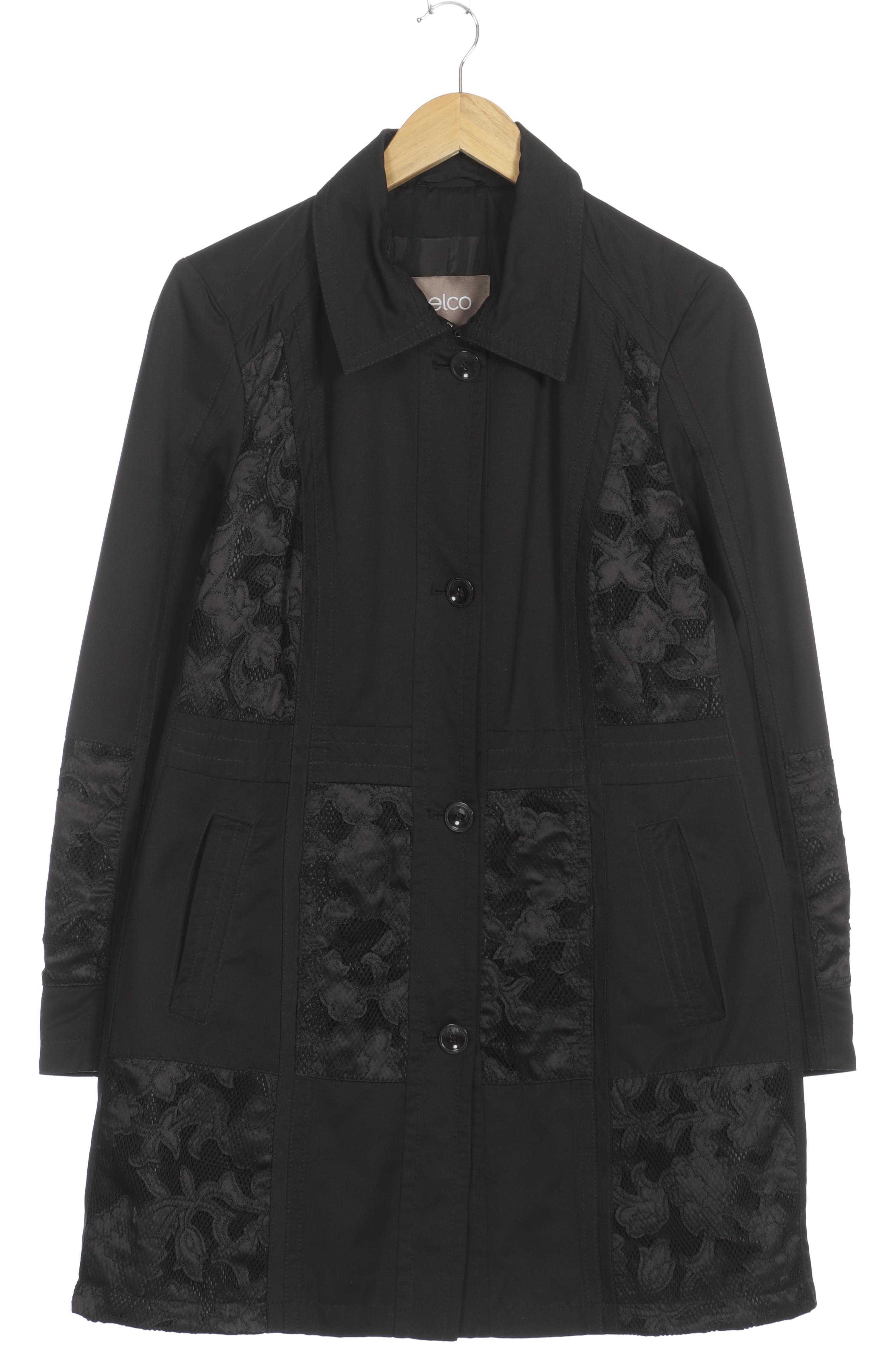 

Gelco Damen Mantel, schwarz, Gr. 40