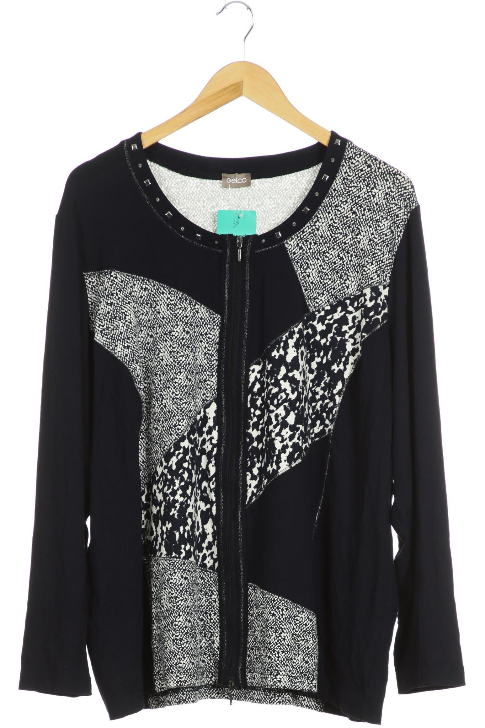 

Gelco Damen Strickjacke, blau, Gr. 50