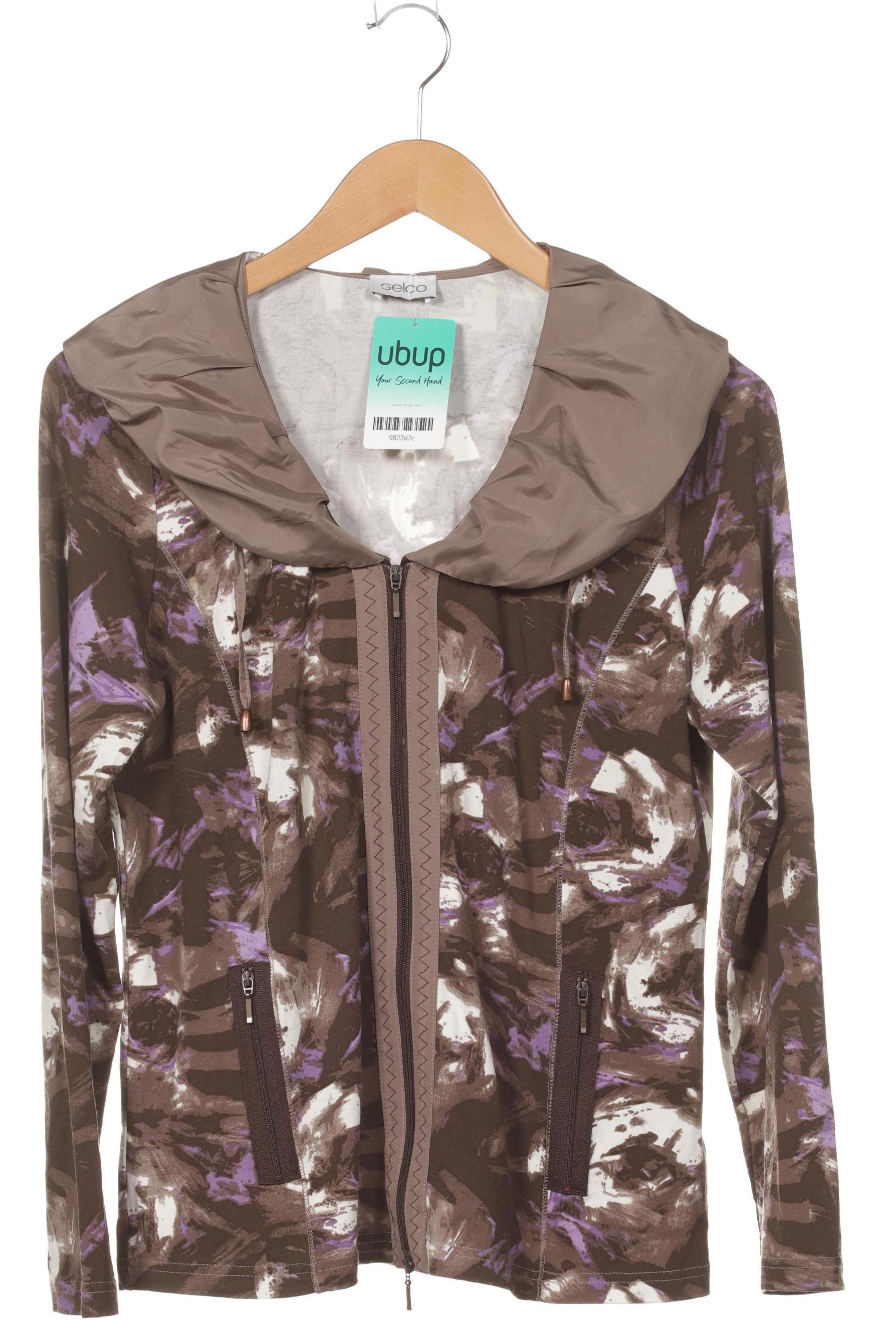 

Gelco Damen Strickjacke, braun, Gr. 38