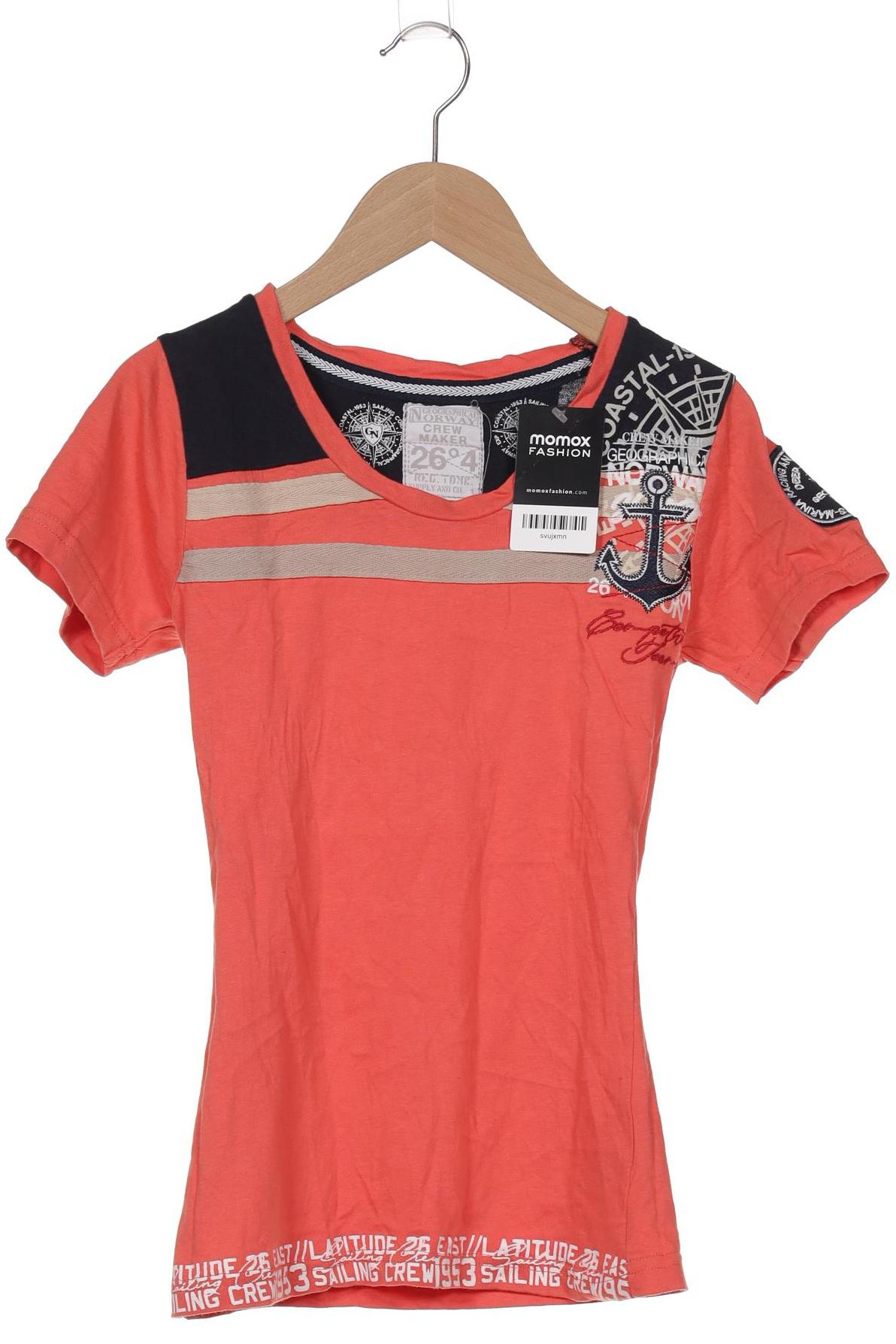 

Geographical Norway Damen T-Shirt, orange, Gr. 34